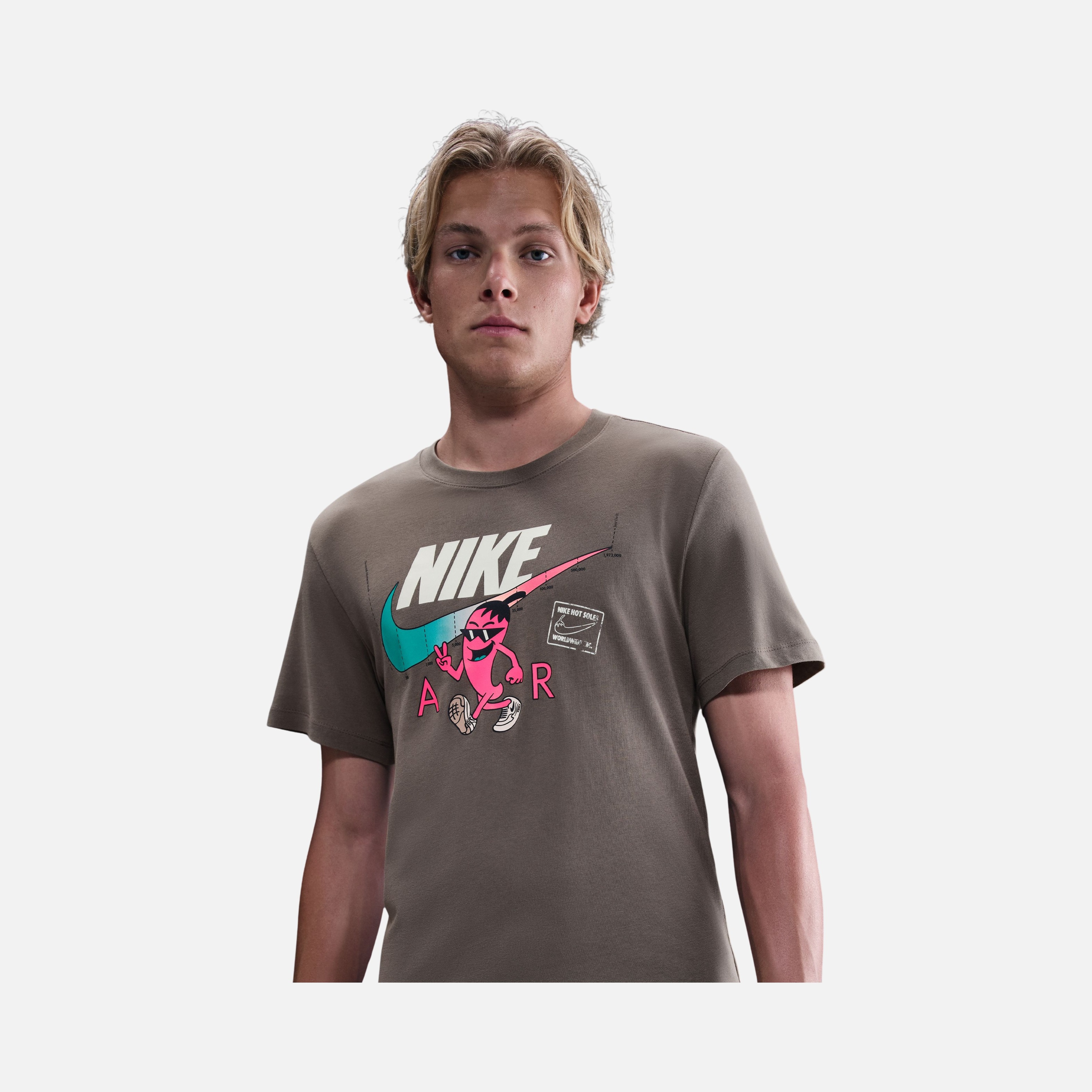 Nike U Nsw Tee Oc Med Gfx Segb Erkek Tişört