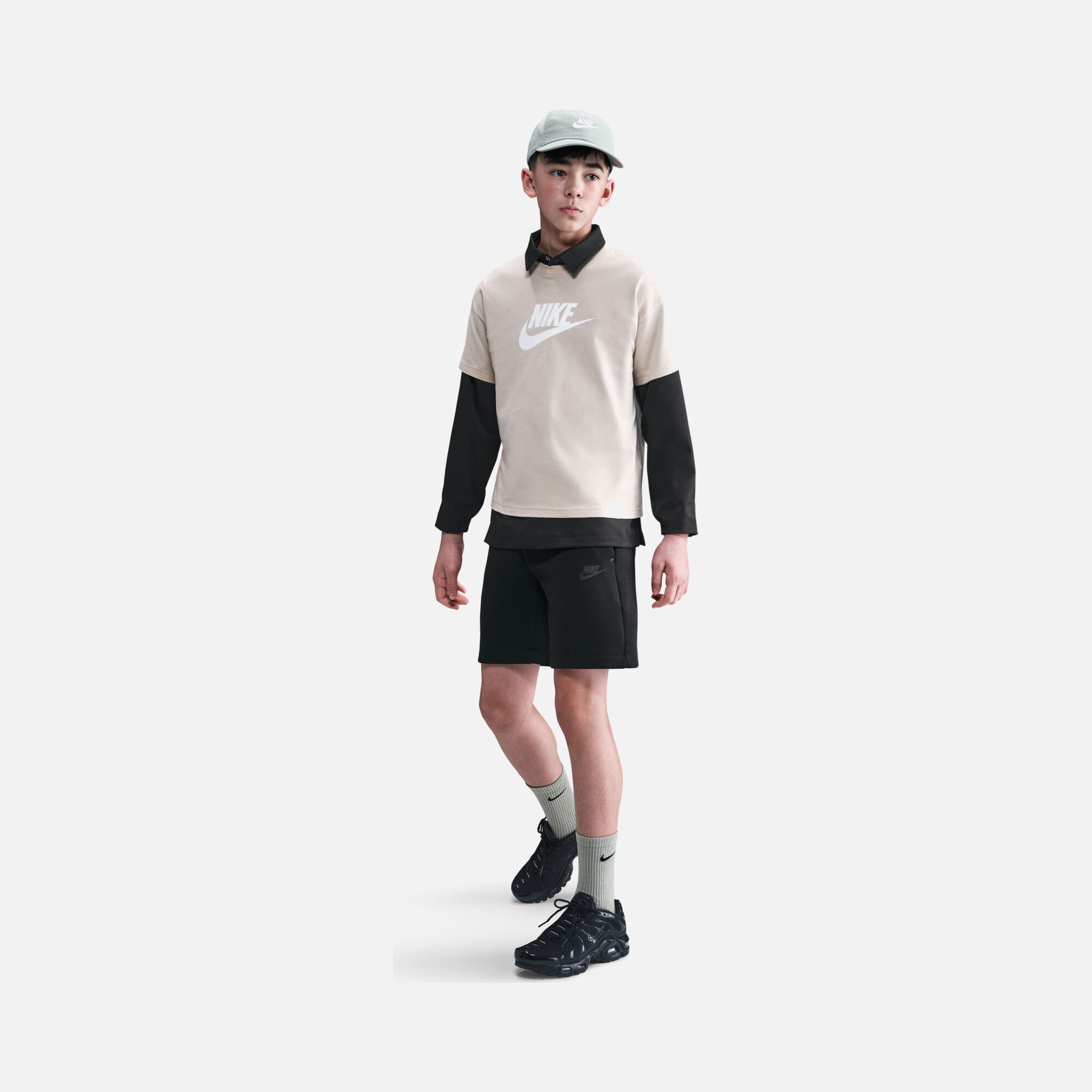 Nike B Nsw Tech Flecee Pd Çocuk Şort