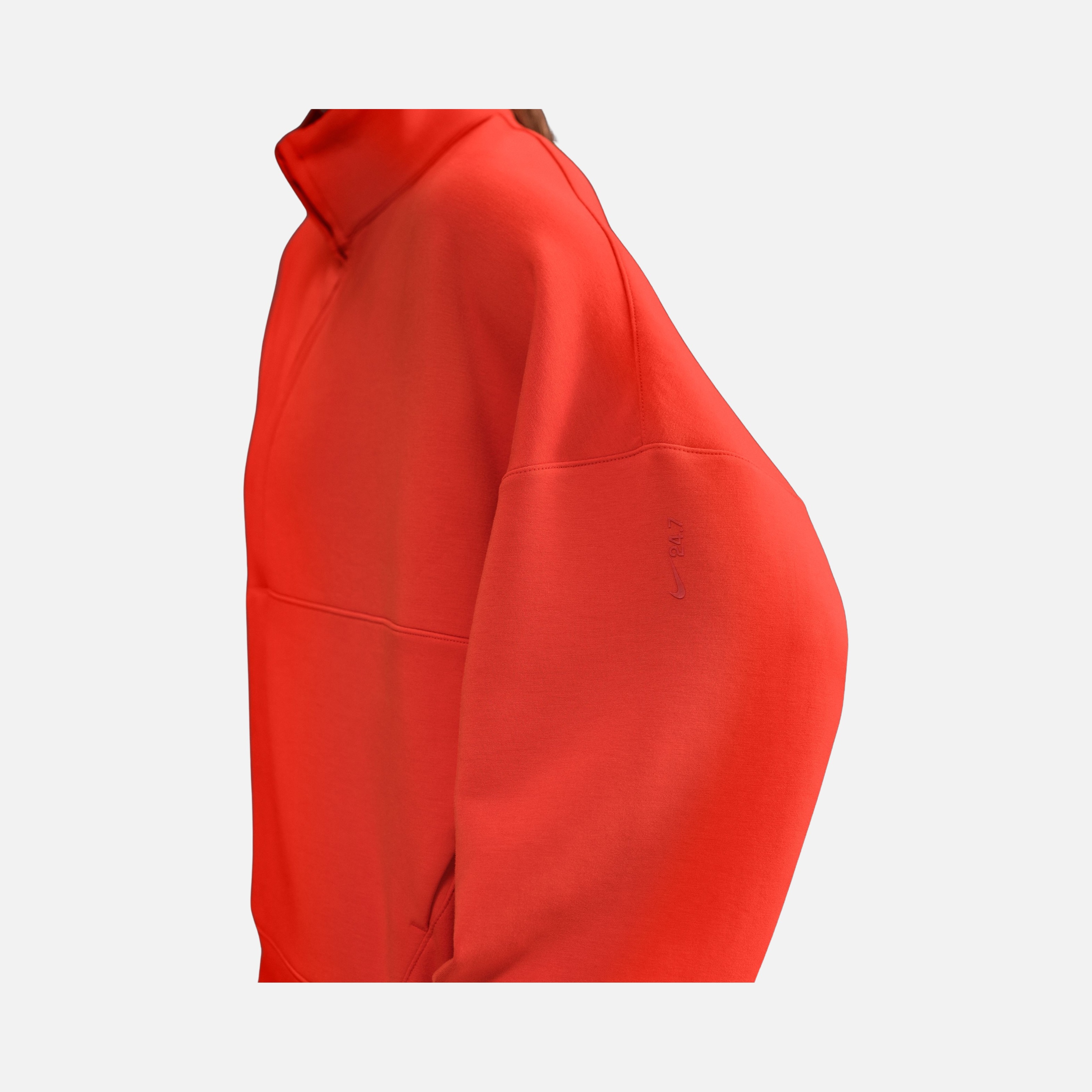 Nike 24.7 Dri-Fit Half-Zip Soft Knit Training Kadın Sweatshirt