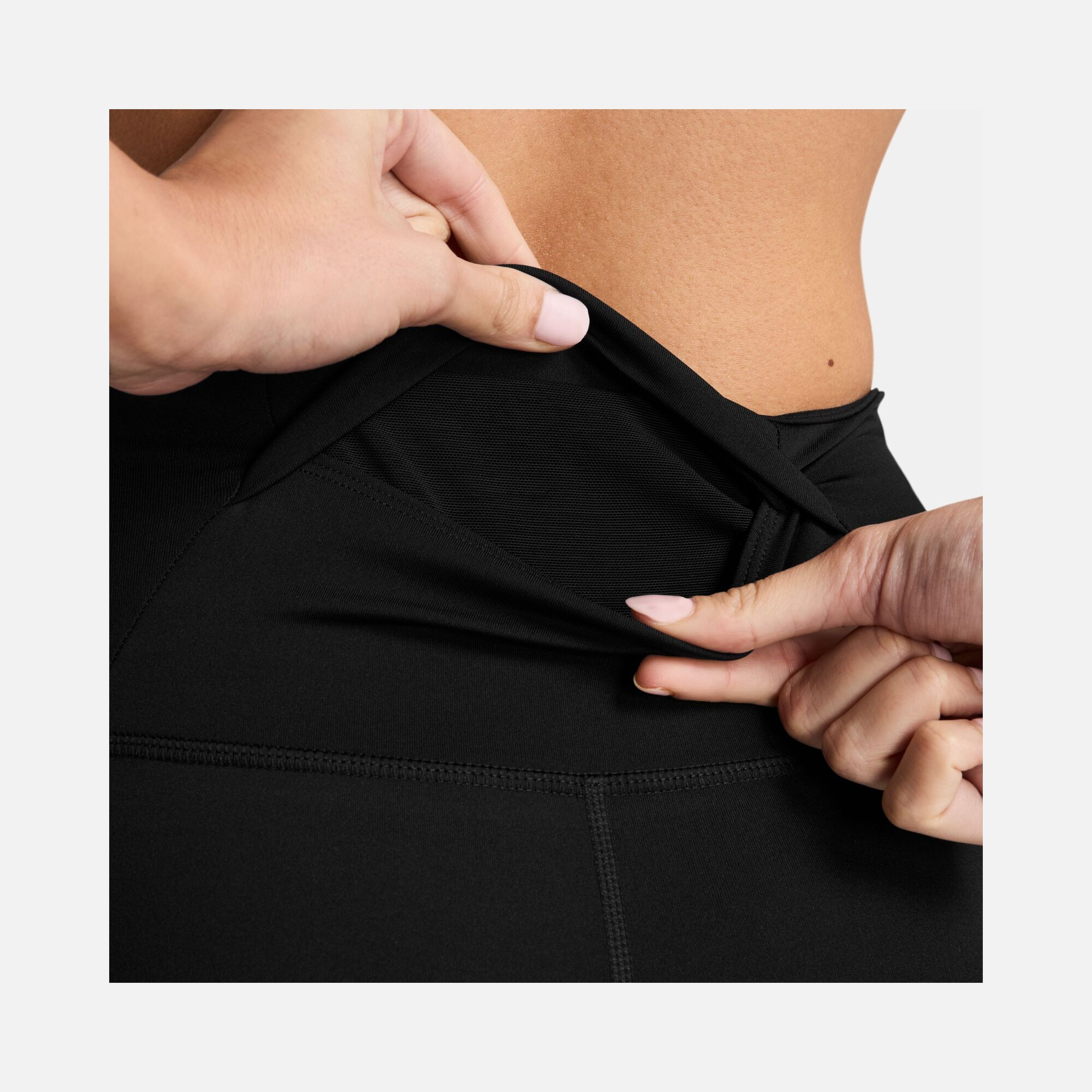 Nike Dri-fit Tempo Swoosh High-Waisted 7/8 Running Leggings Tayt