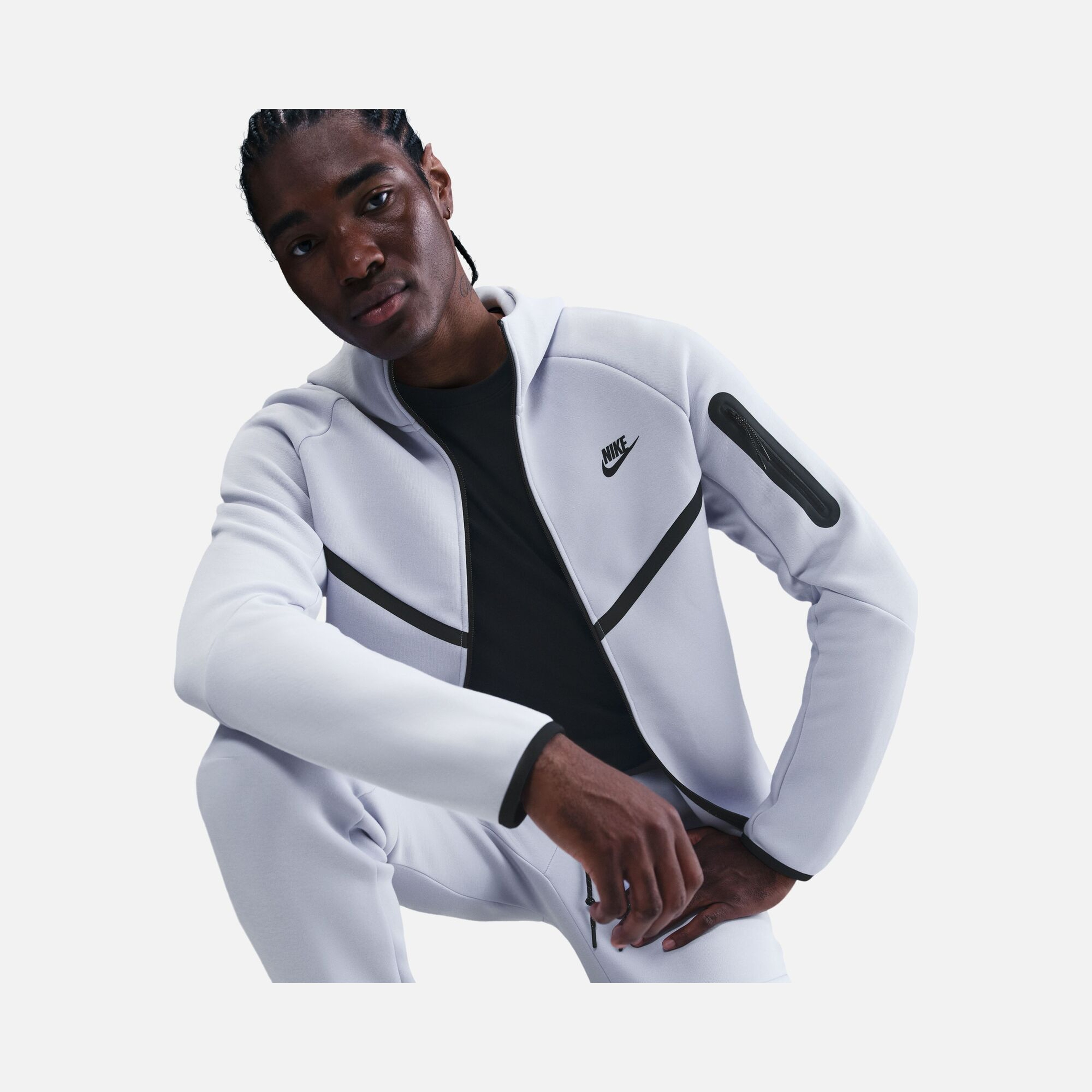 Nike Sportswear Tech Fleece Windrunner SS25 Full-Zip Hoodie Erkek Ceket