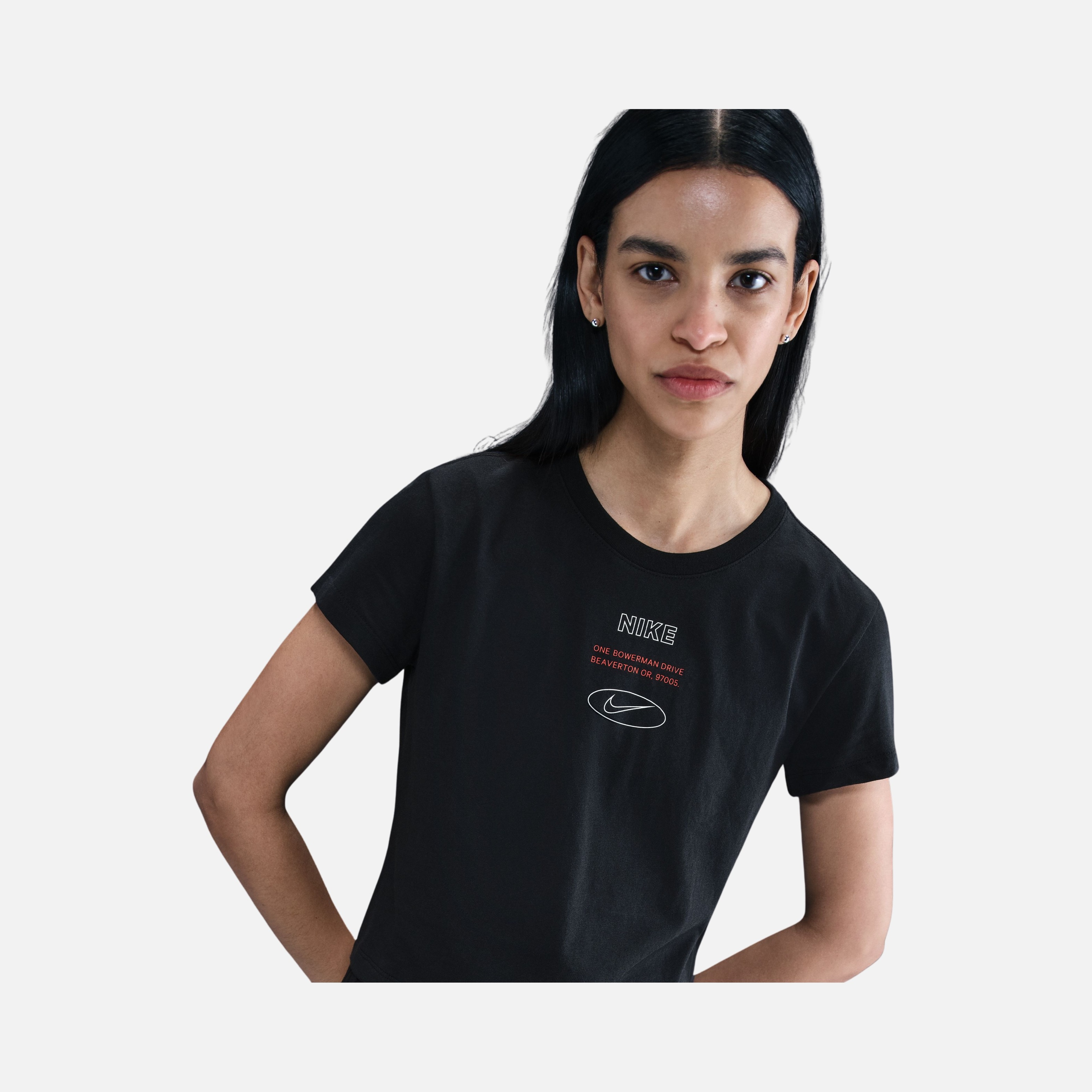 Nike Nsw Tee Classics+ Spd Kadın Tişört