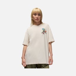 Nike Jordan Flt Ss Os Gfx Tee Flw Kadın Tişört
