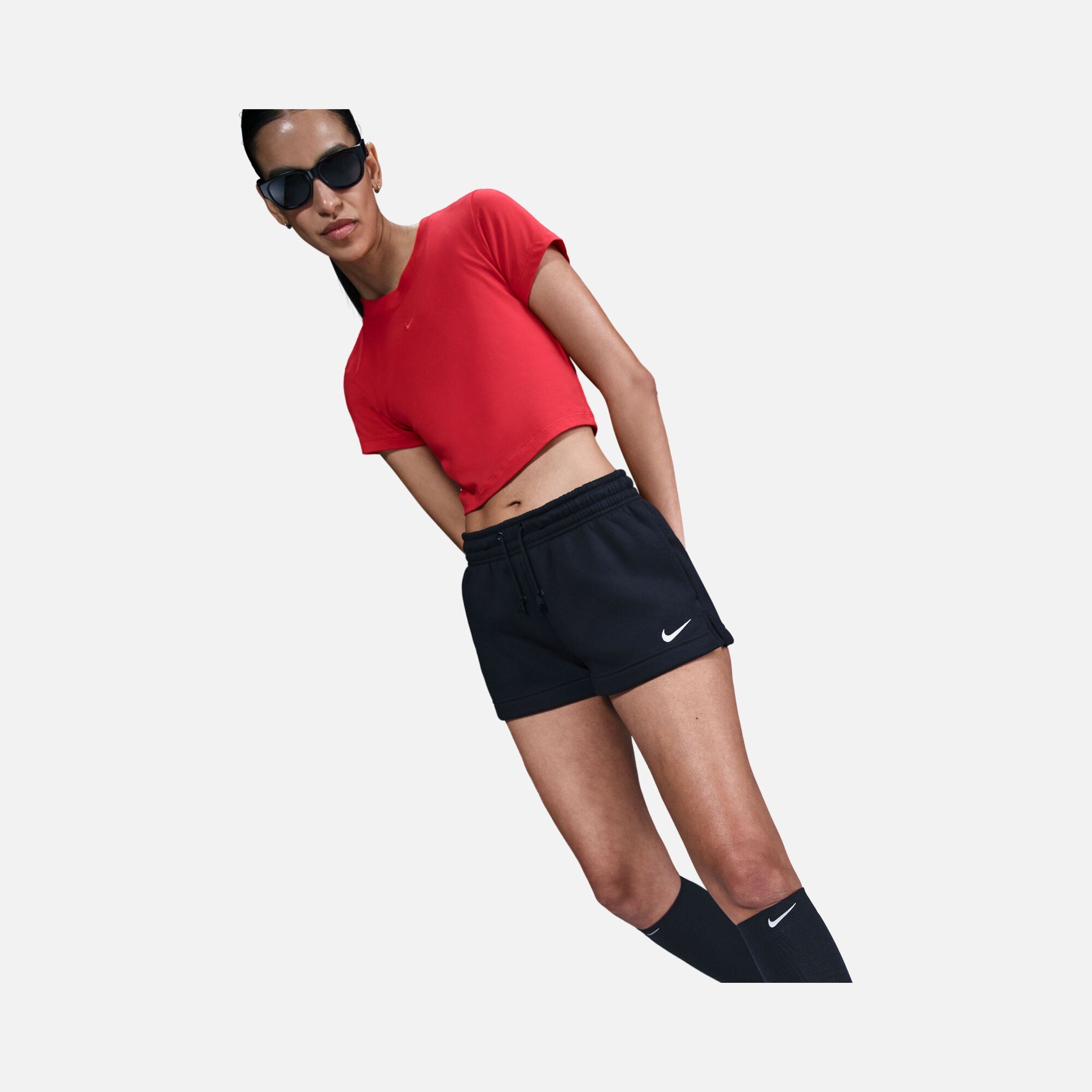 Nike W Nsw Phoneix Fleece Mr Std Kadın Şort