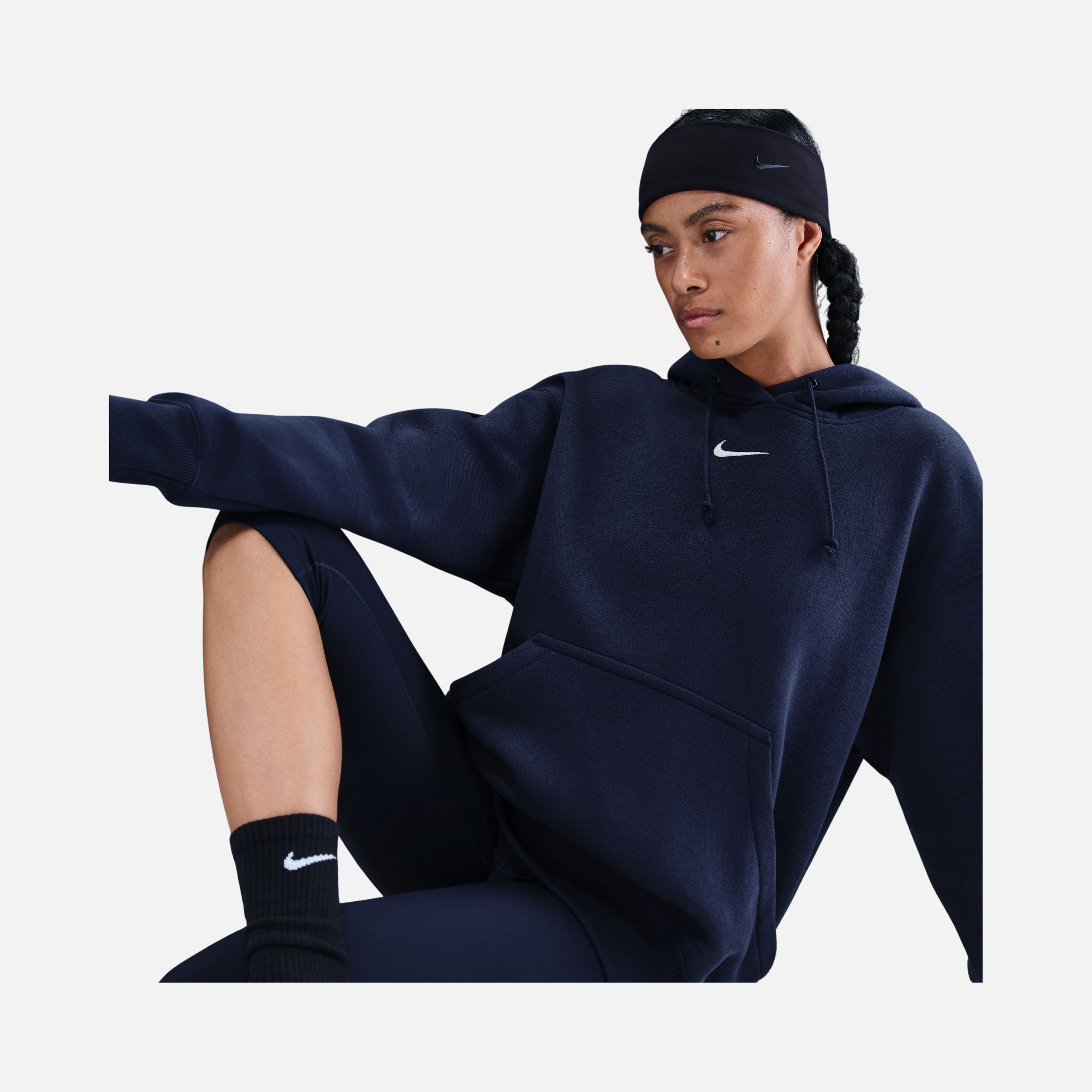 Nike Sportswear Phoenix Fleece Oversized Pullover Hoodie Kadın Sweatshirt