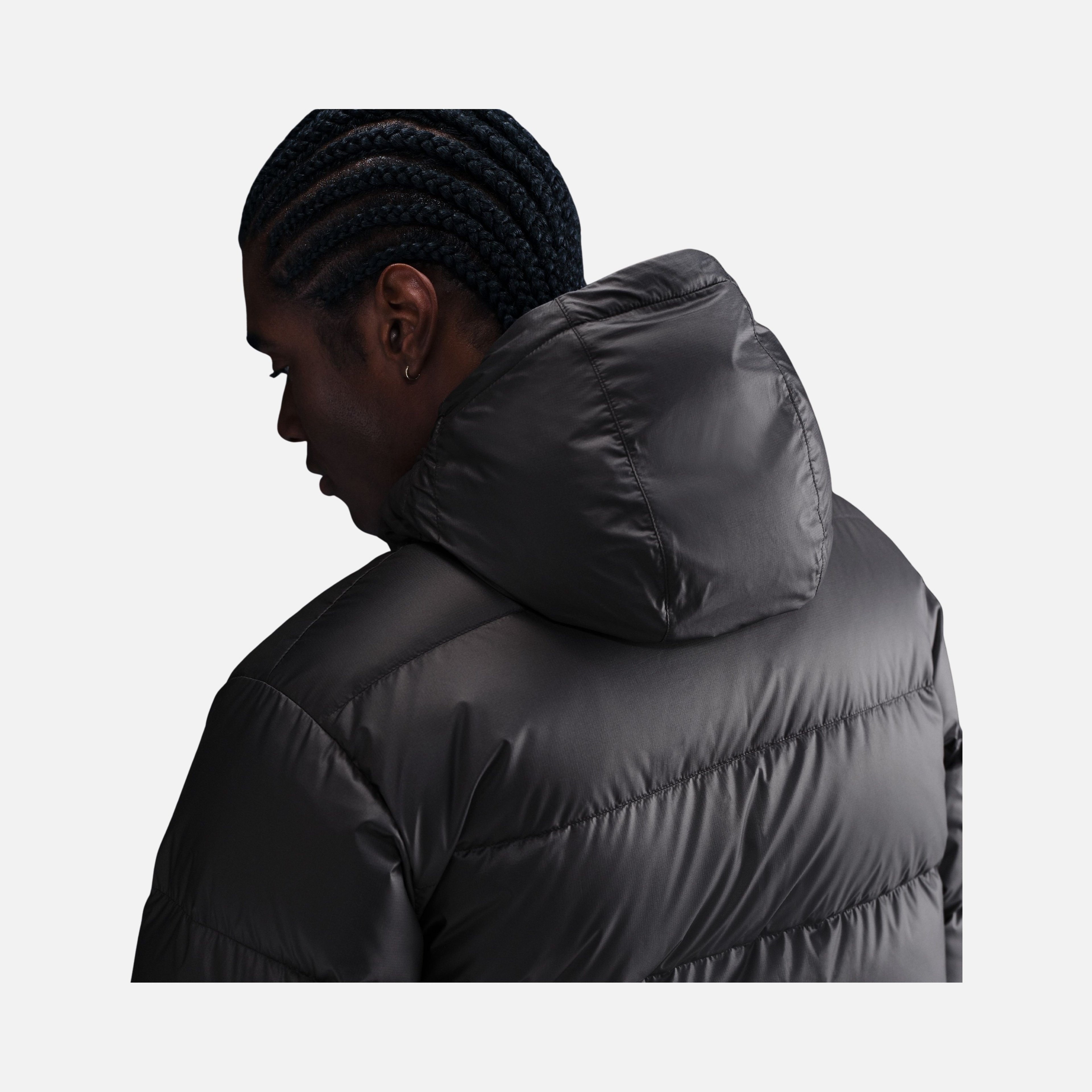 Nike Windrunner Stmnt Down Erkek Kapüşonlu Mont