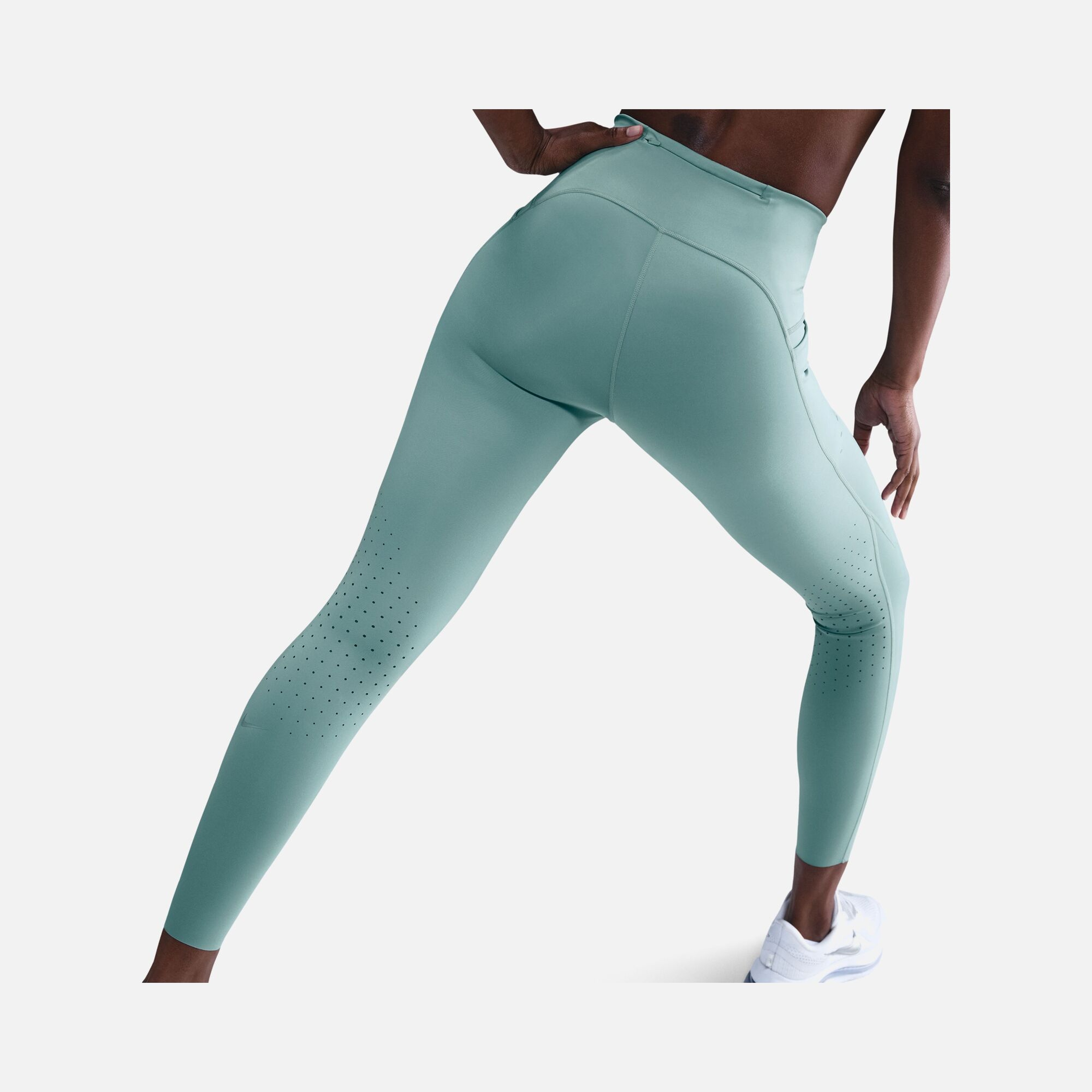 Nike Dri-Fit High-Waisted 7/8 Running With Pockets Kadın Tayt