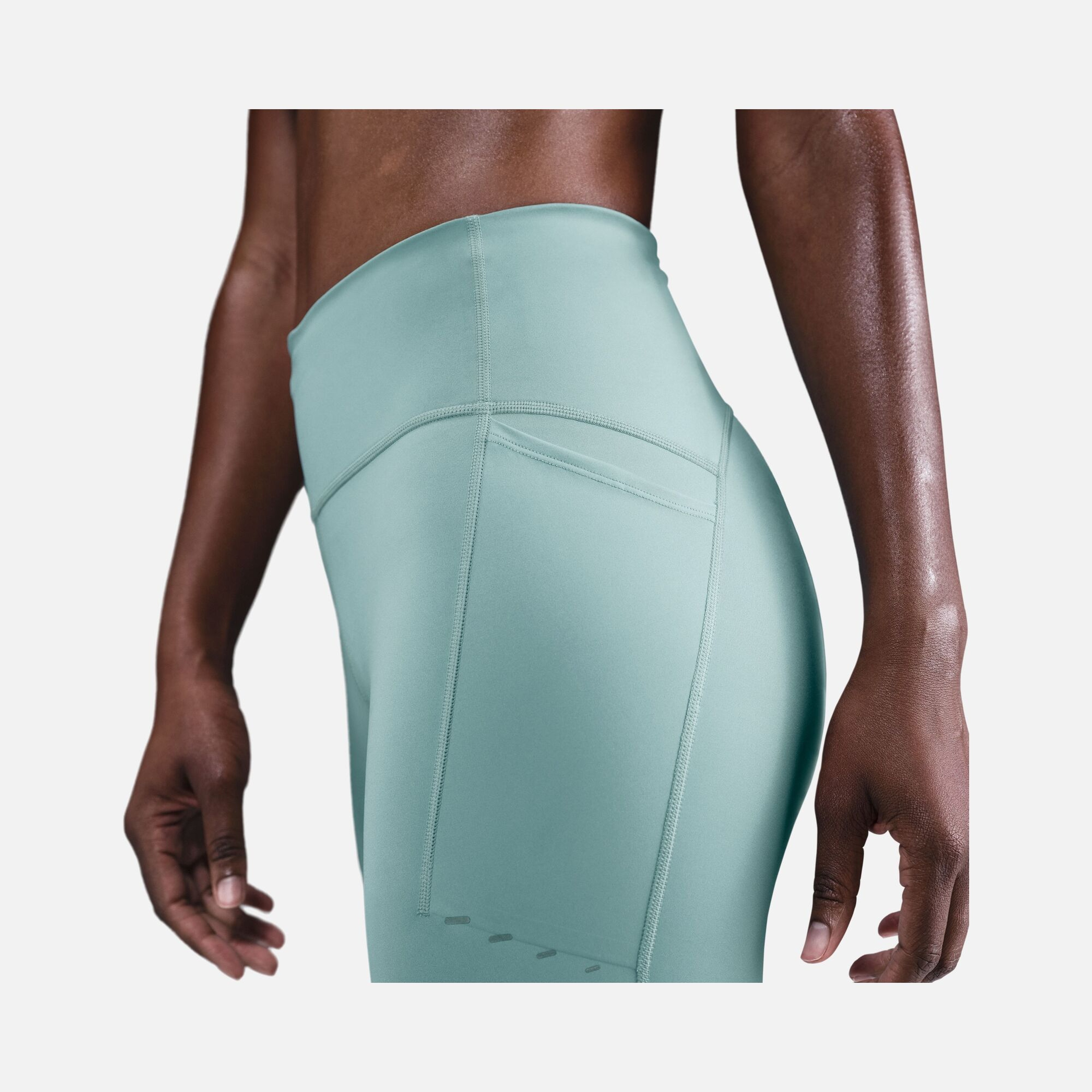 Nike Dri-Fit High-Waisted 7/8 Running With Pockets Kadın Tayt