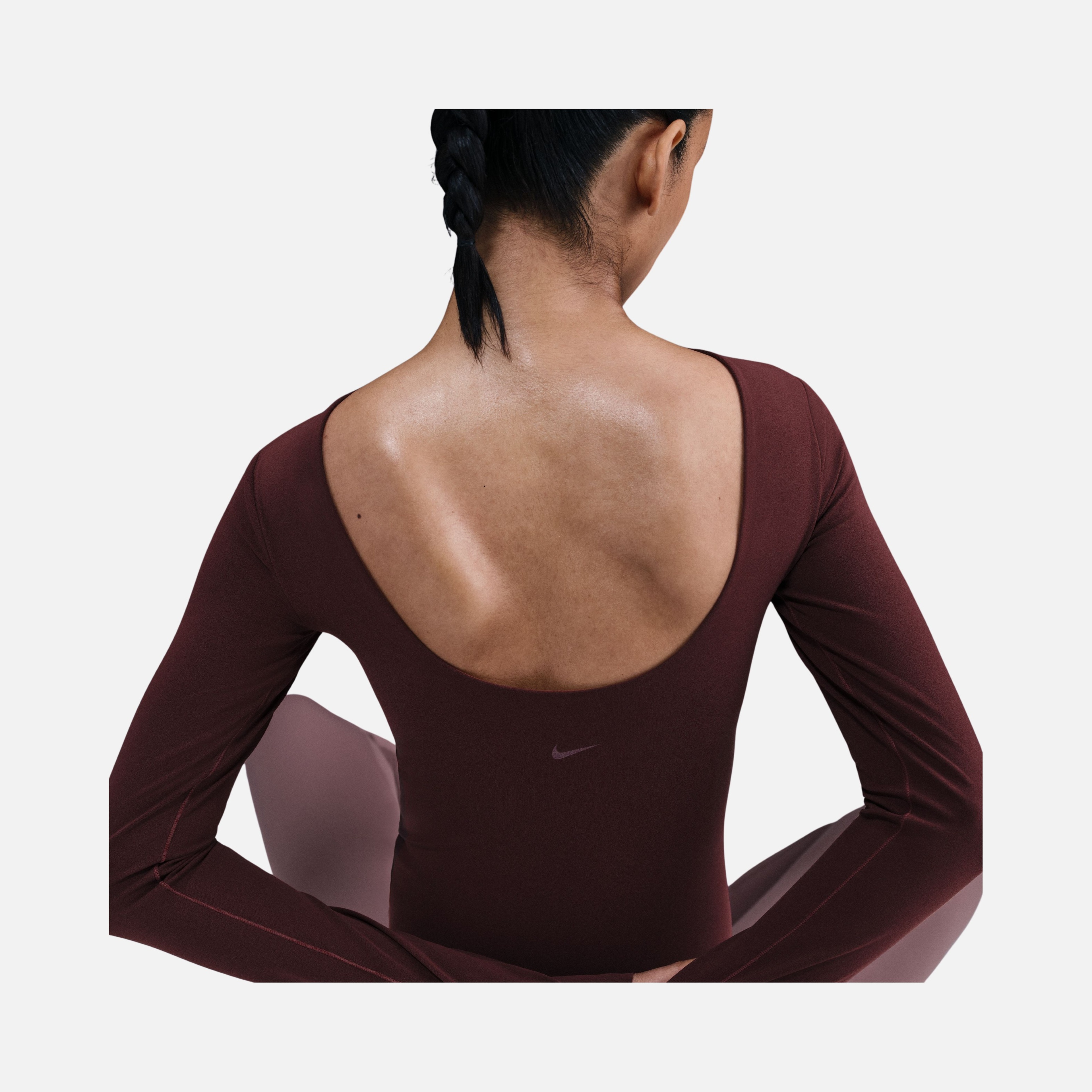 Nike W Zenvy Df Ls Top Nv Kadın Uzun Kollu Tişört