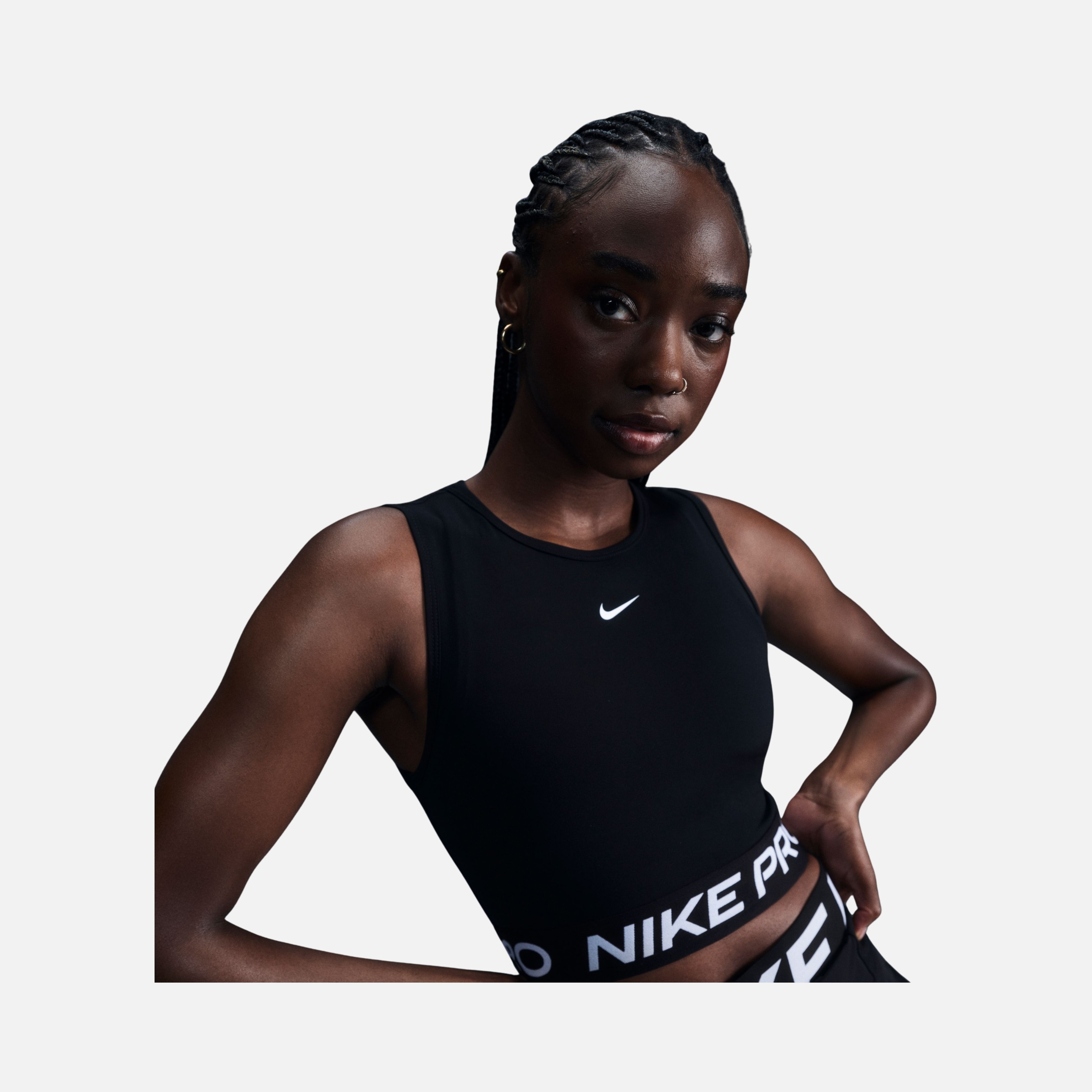 Nike Pro Df 365 Crop Tank Kadın Atlet