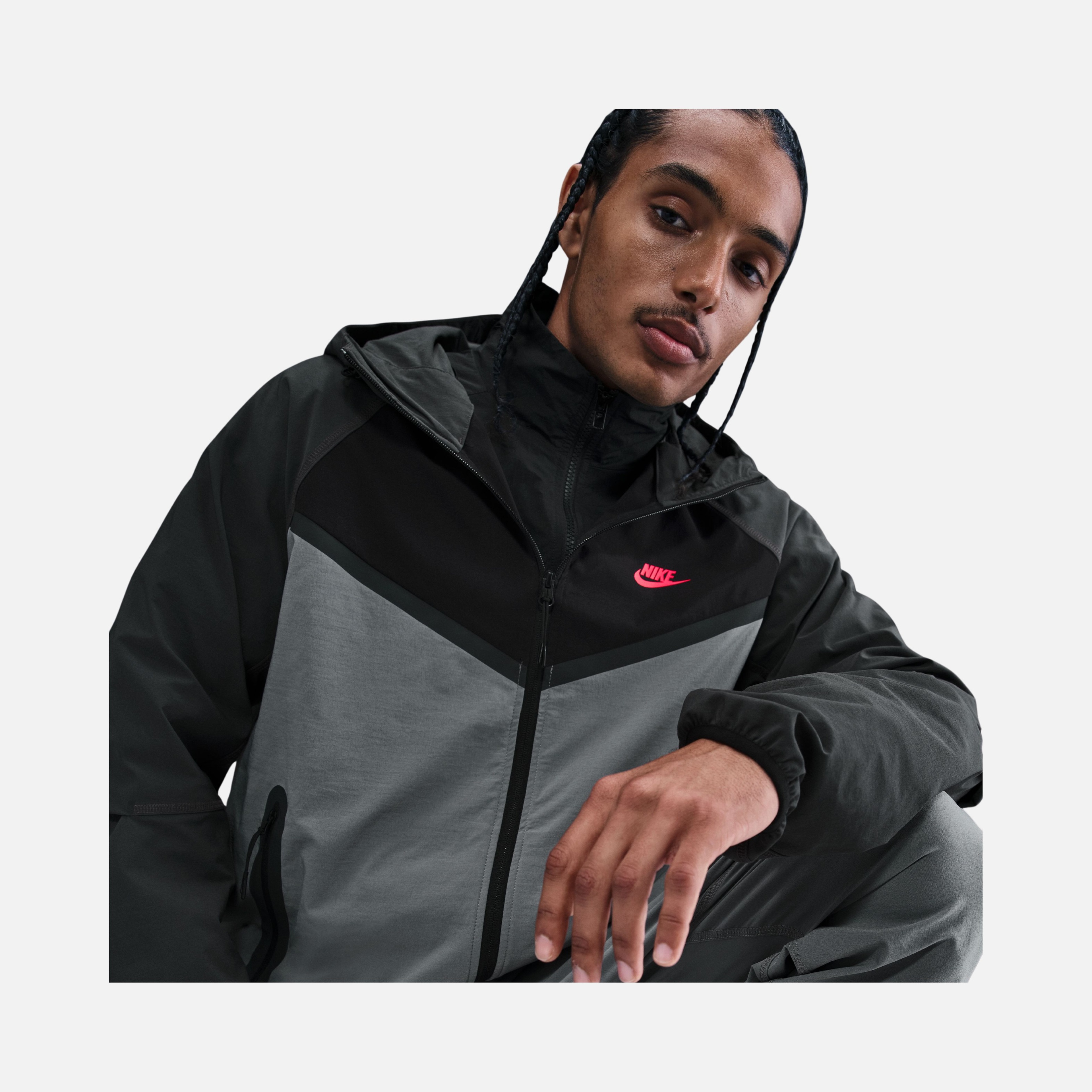 Nike Sportswear Tech Woven Windrunner Full-Zip Hooded Erkek Ceket