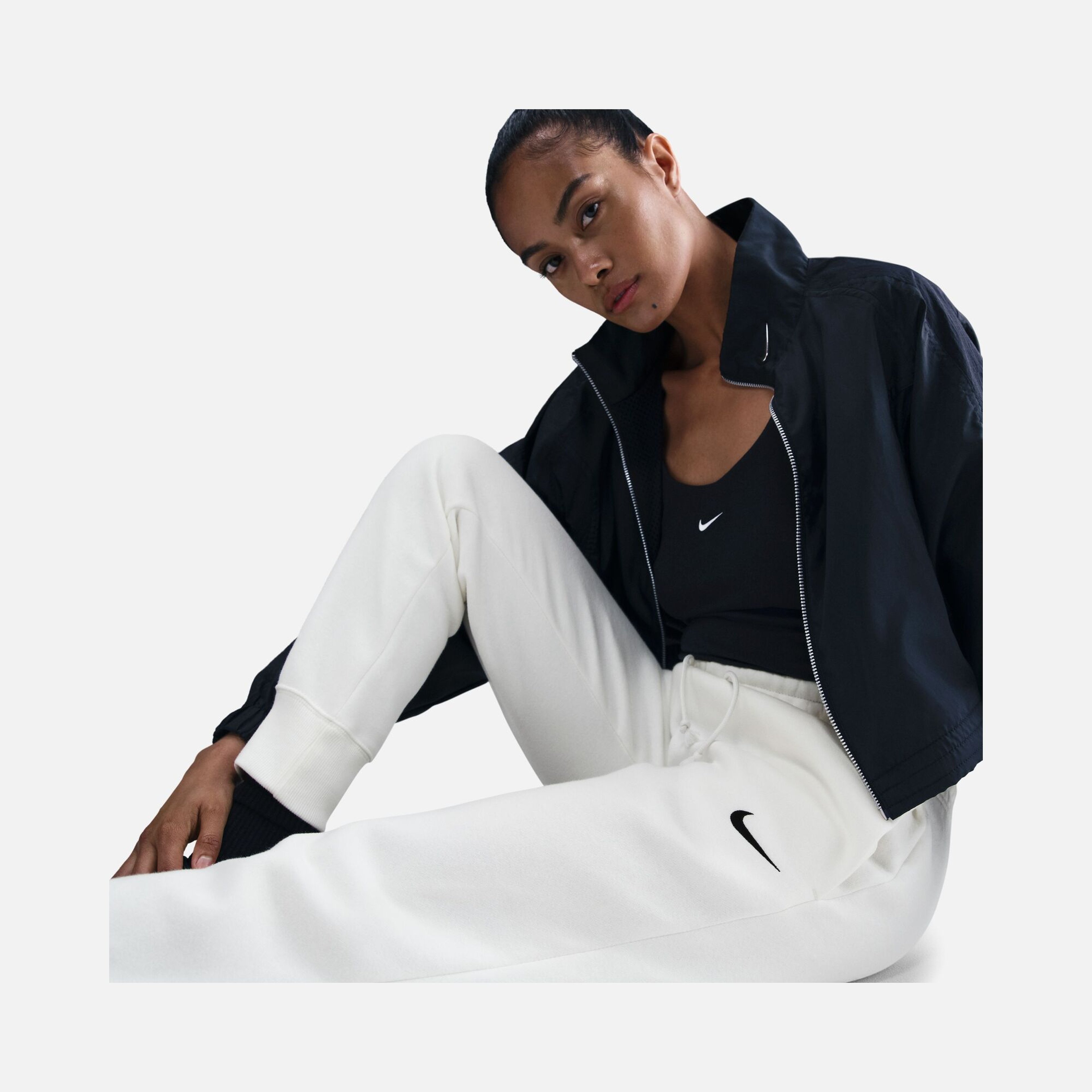 Nike Sportswear Phoenix Fleece Mid-Rise Kadın Eşofman Altı