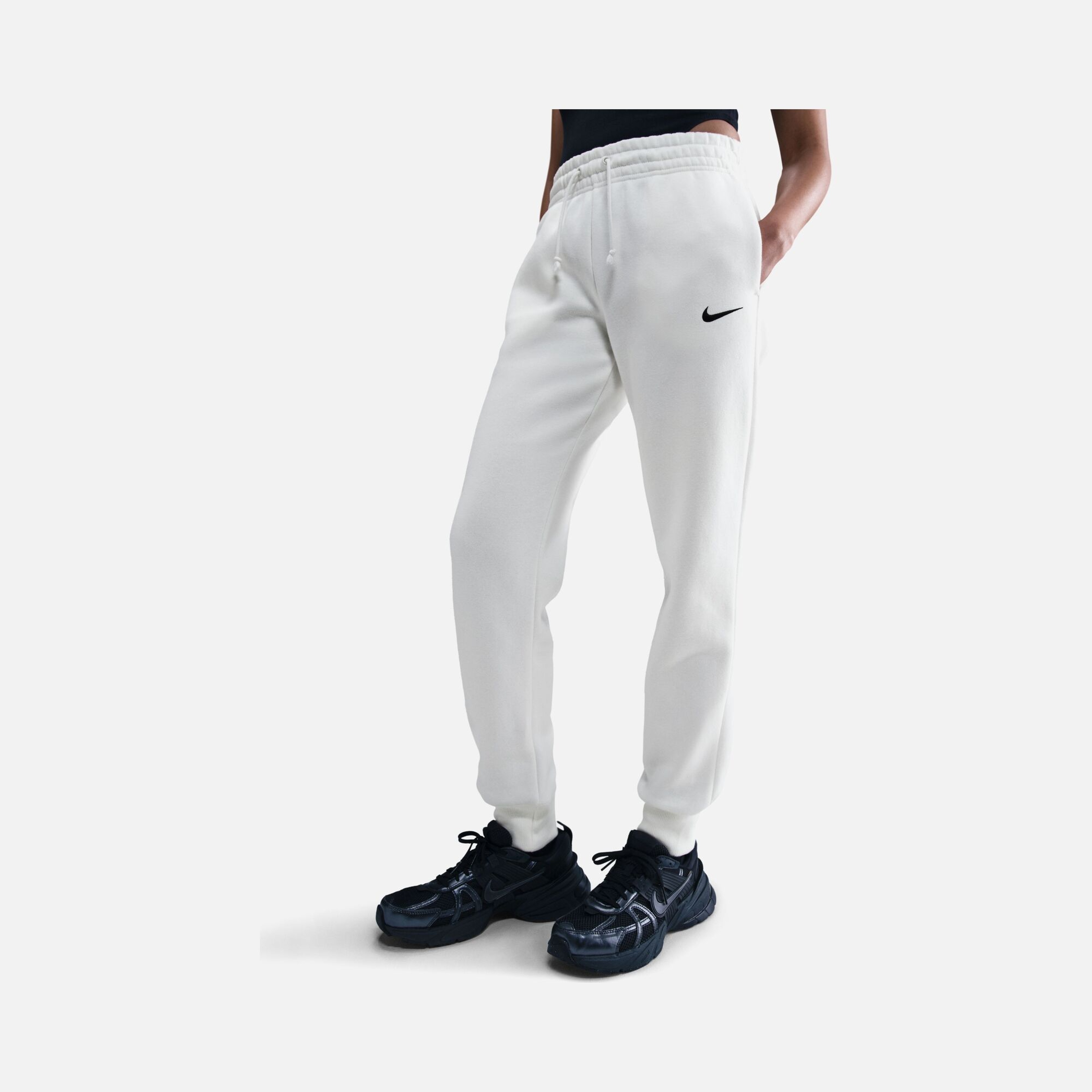Nike Sportswear Phoenix Fleece Mid-Rise Kadın Eşofman Altı