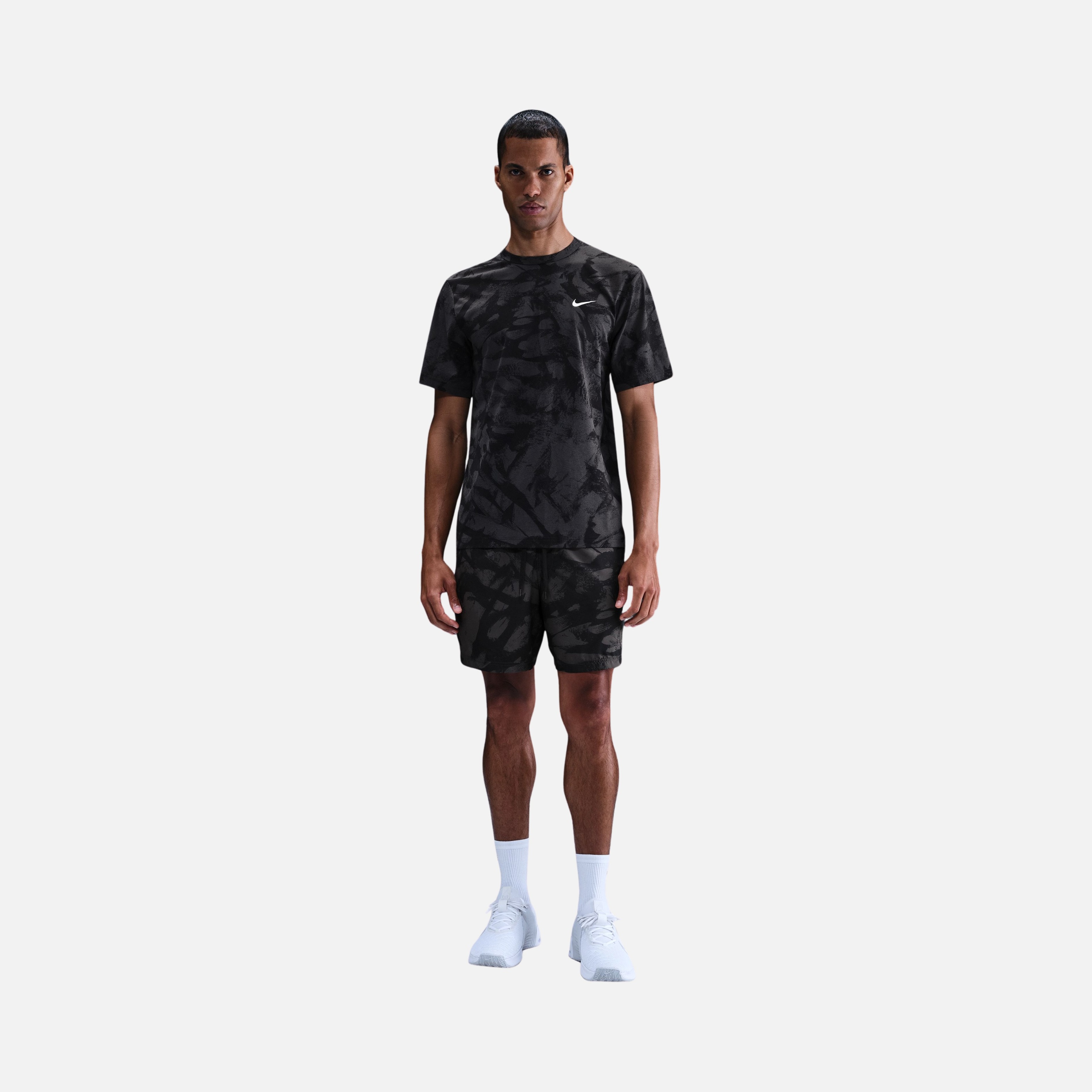 Nike M Nk Df Uv Hyverse Ss Top Print Erkek Tişört