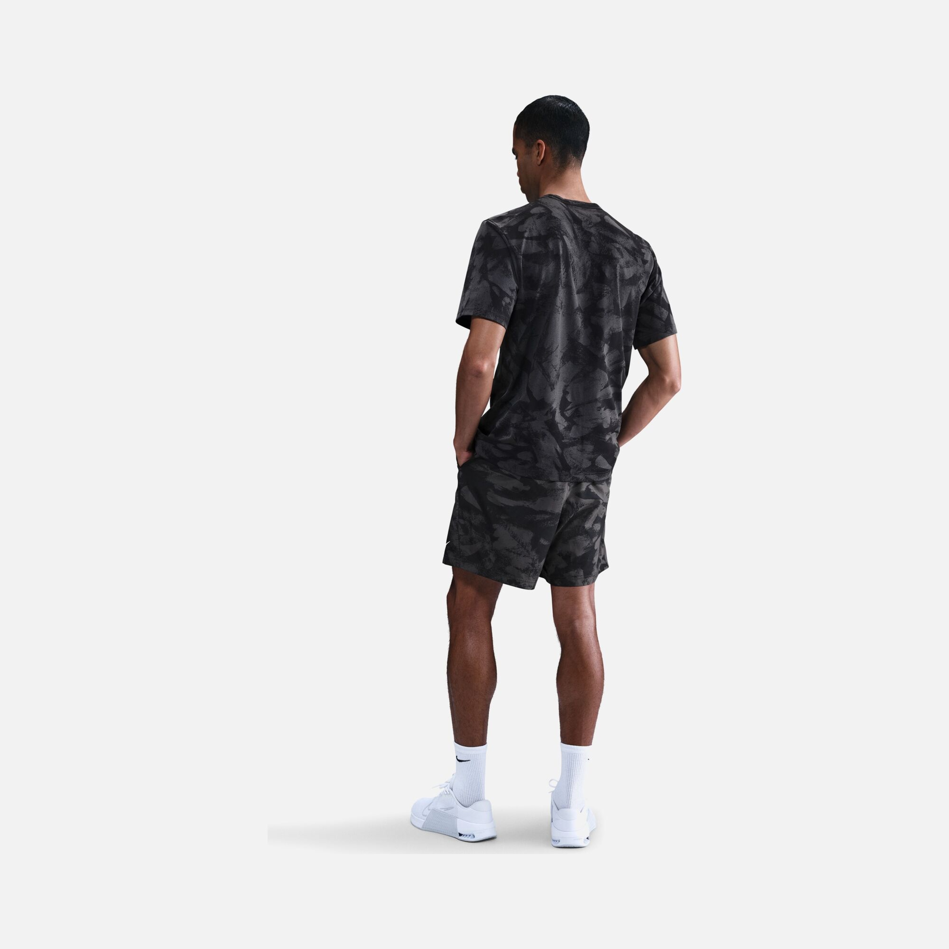Nike M Nk Df Uv Hyverse Ss Top Print Erkek Tişört