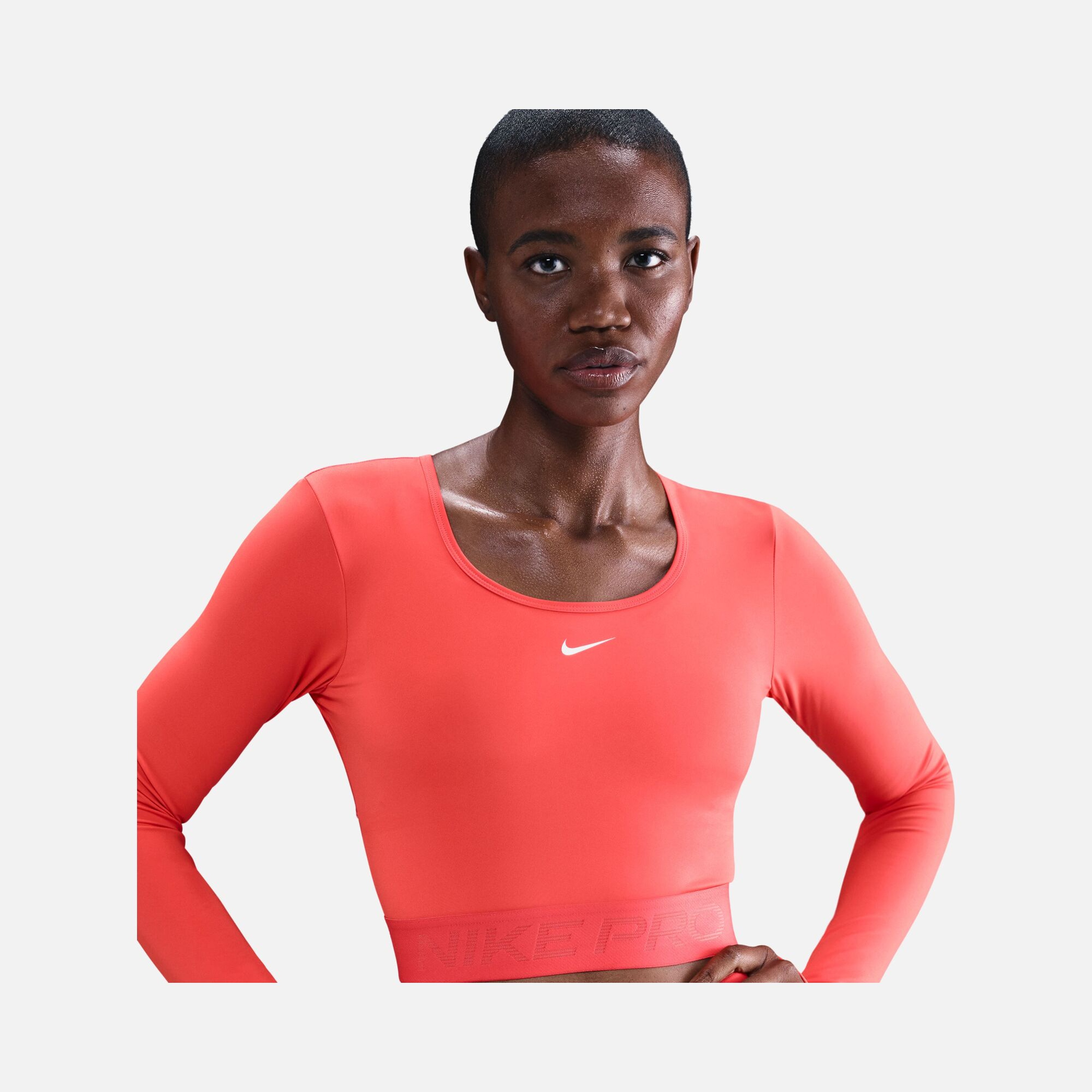 Nike W Np Df Ls Top Gg Shine Kadın Uzun Kollu Tişört