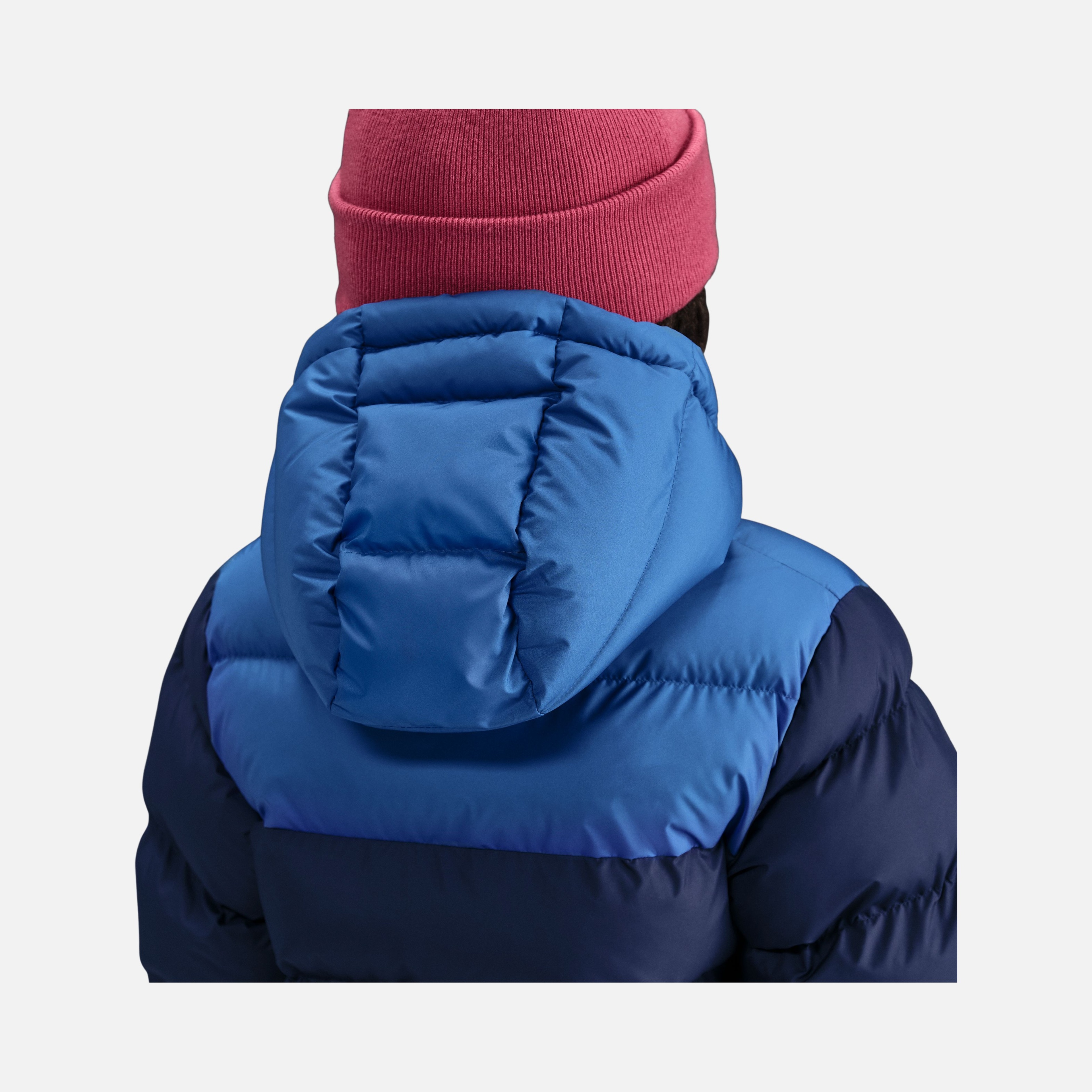 Nike Nsw Tf Adp Puffer Colorblock Çocuk Kapüşonlu Mont