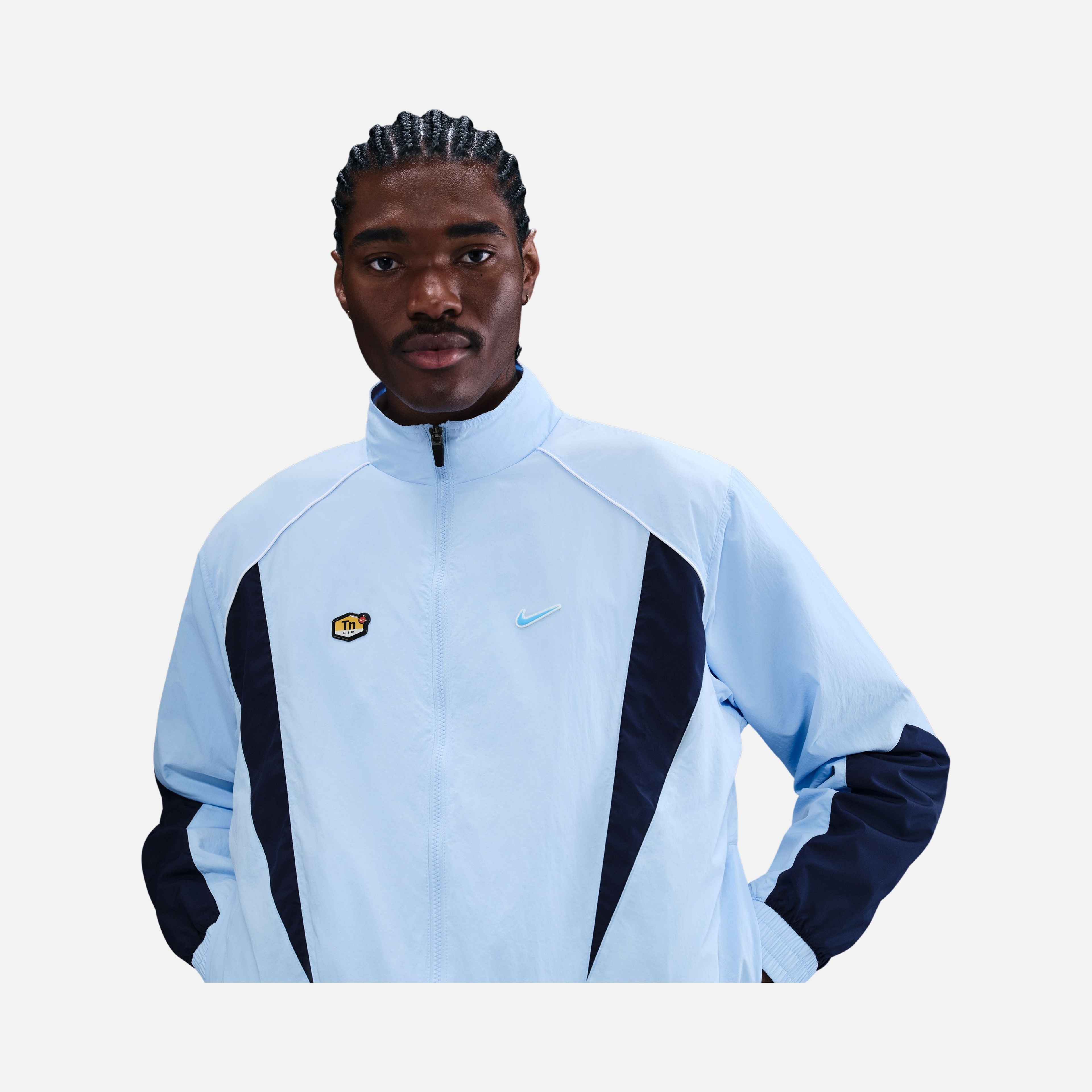 Nike Sportswear Tuned Air Woven Fabric Colorblock Full-Zip Erkek Ceket