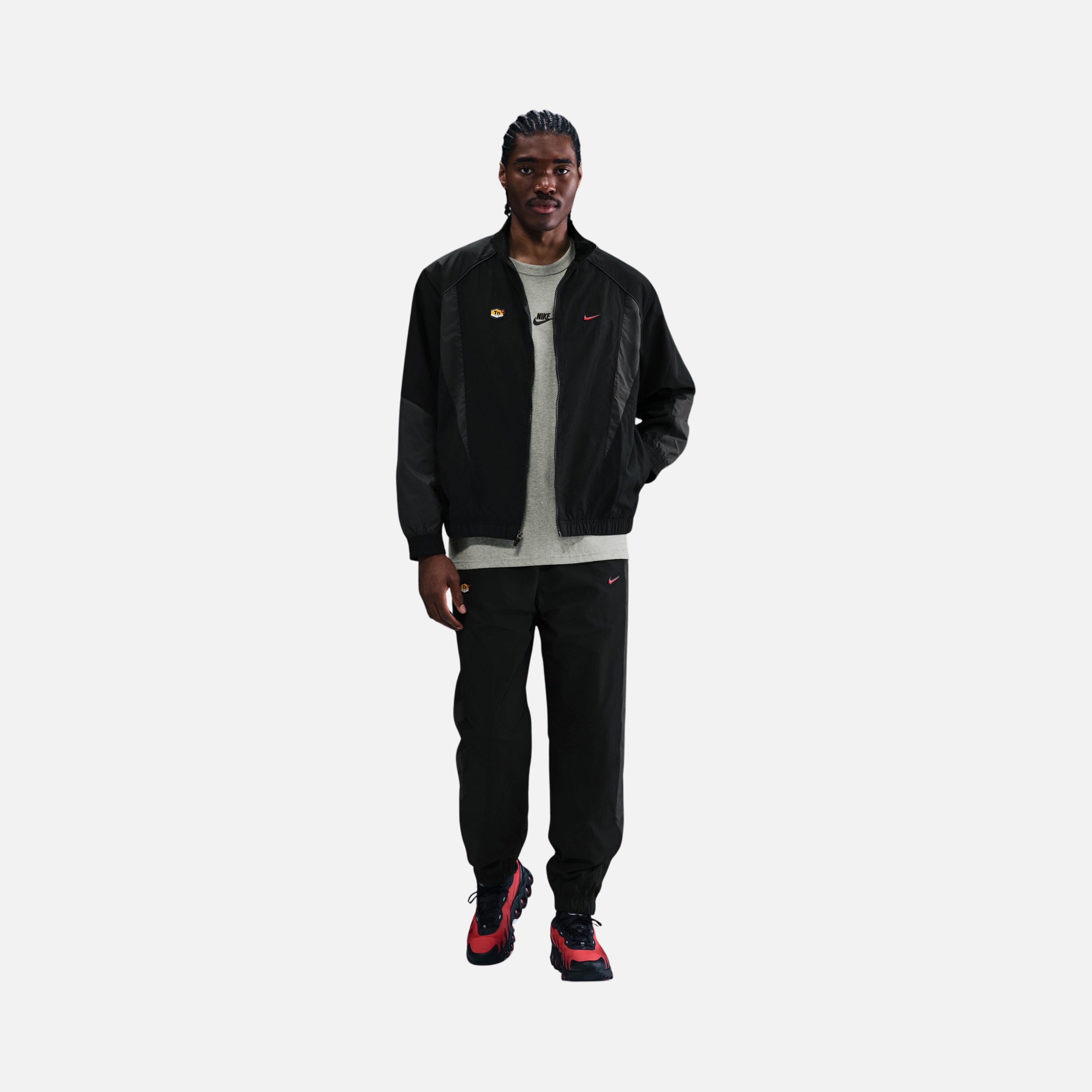 Nike Sportswear Tuned Air Woven Fabric Colorblock Full-Zip Erkek