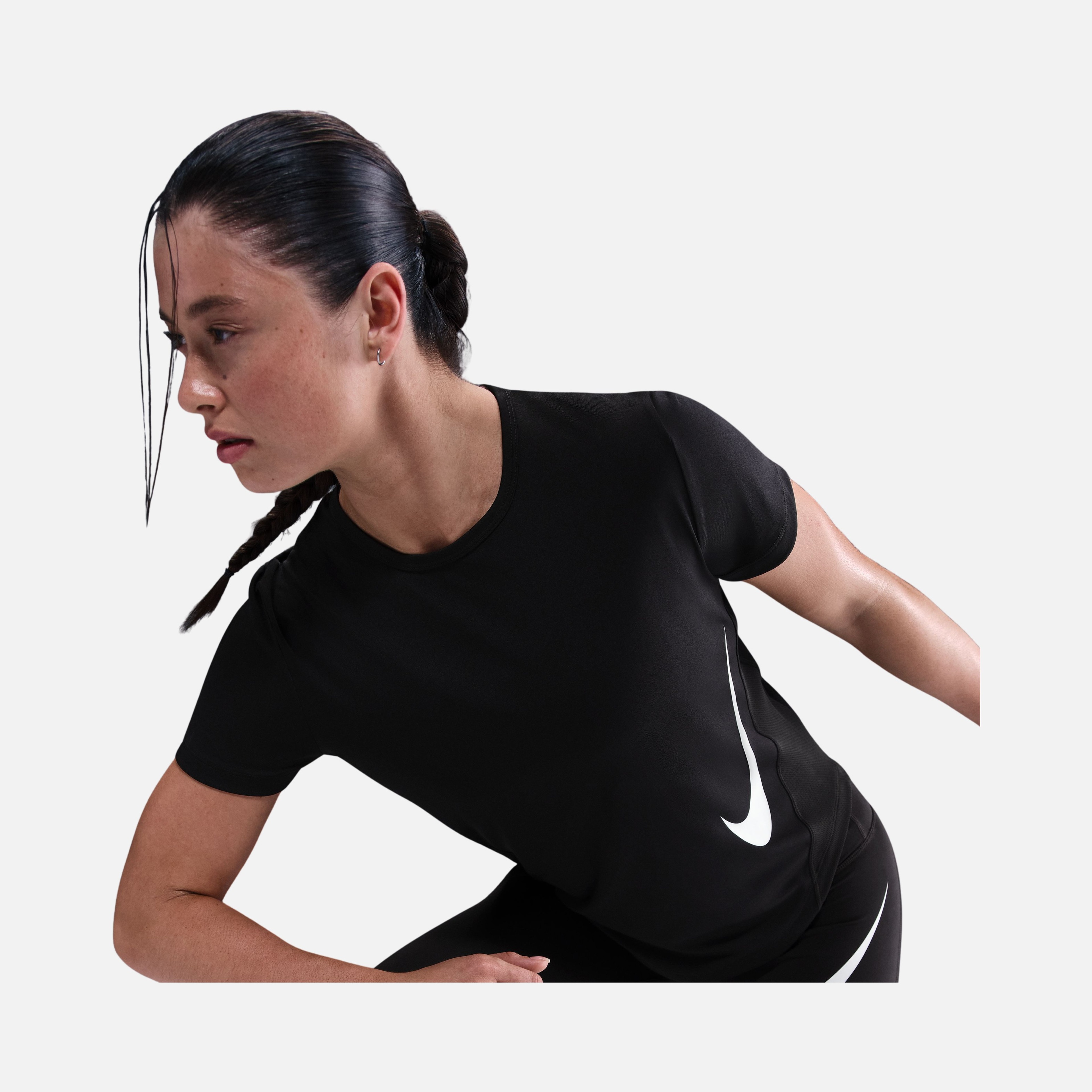 Nike Tempo Swsh Hbr Df Ss Top Kadın Tişört