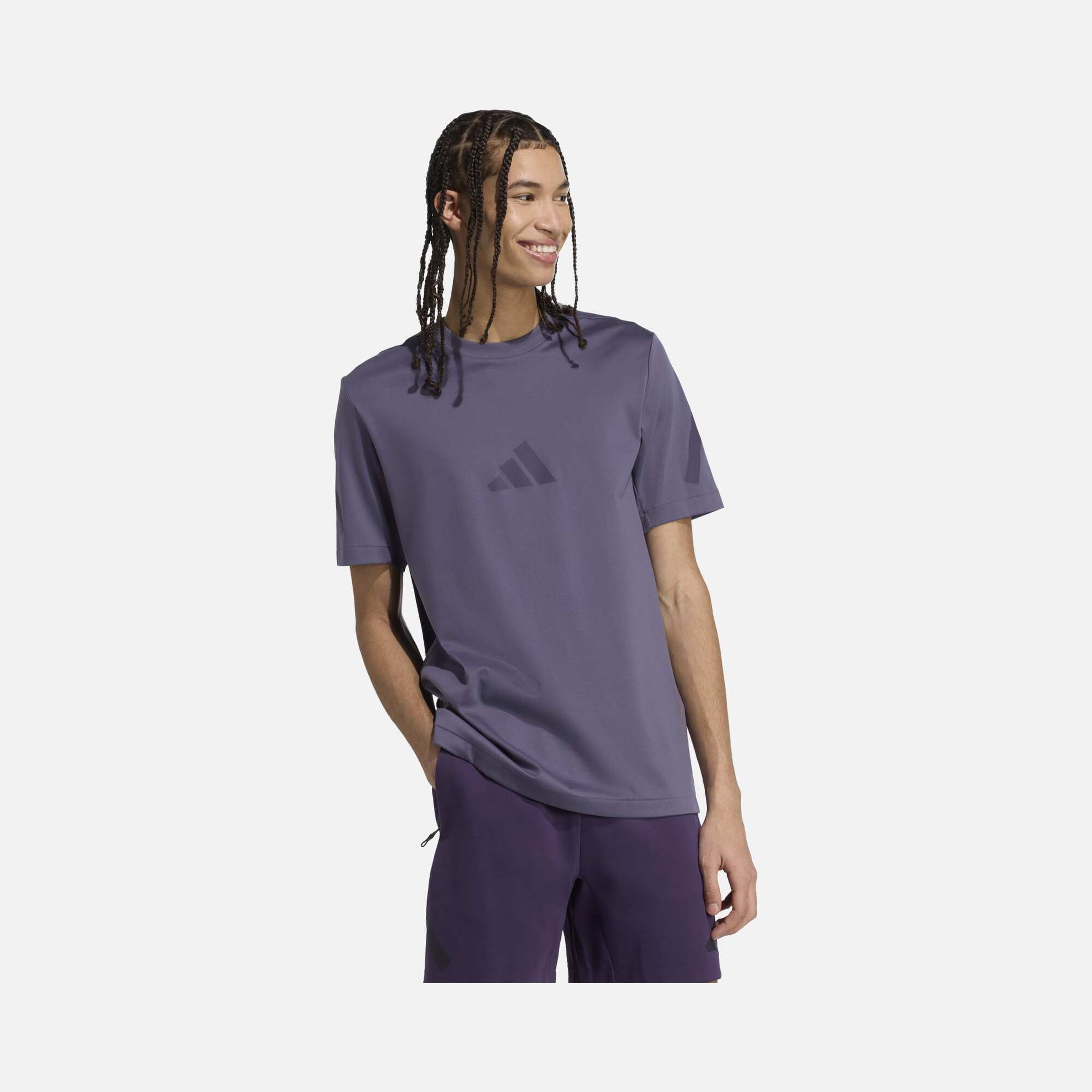 adidas Sportswear Z.N.E. (UPF) Factor Short-Sleeve Erkek Tişört