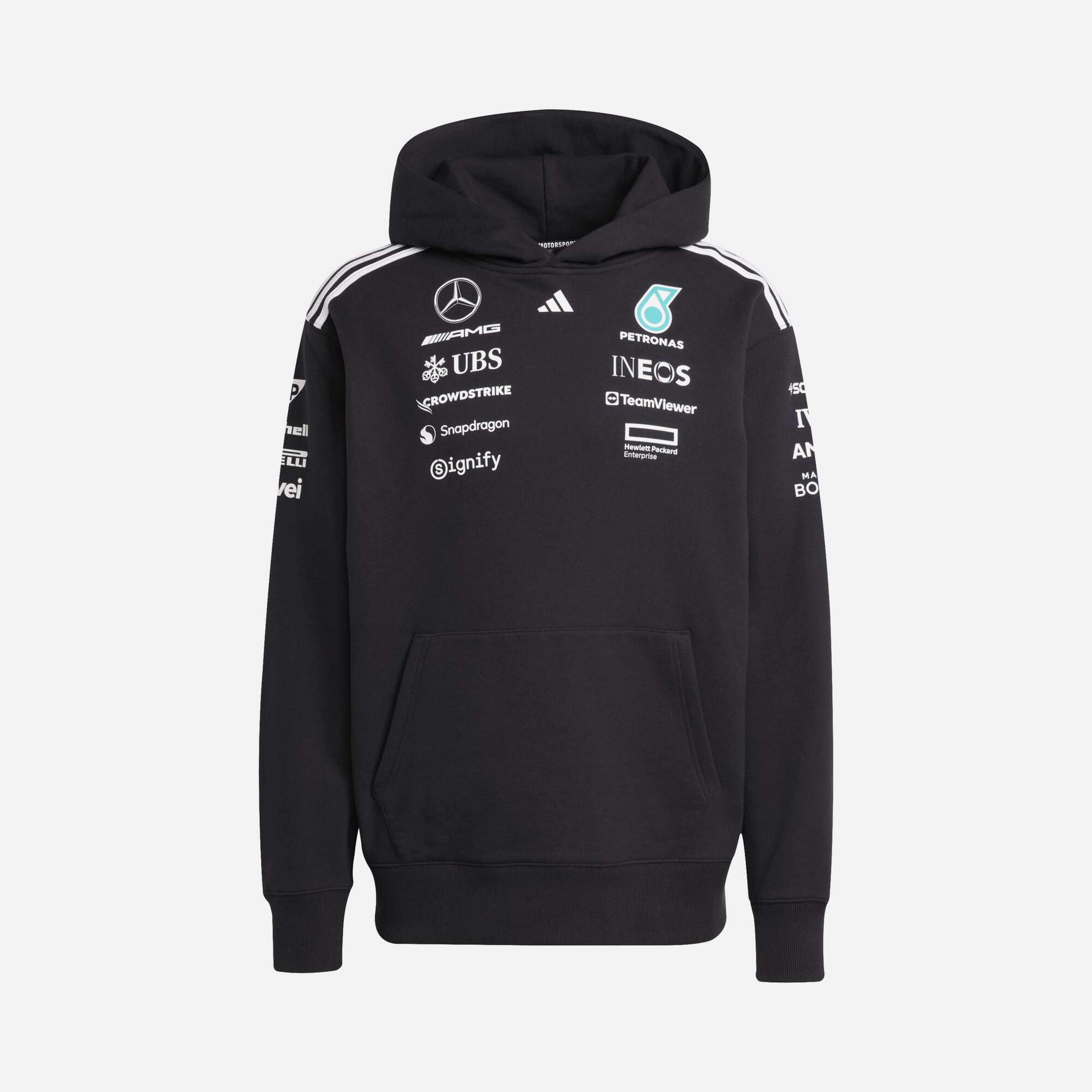 adidas Mercedes Tm Hoodie Kapüşonlu Erkek Sweatshirt