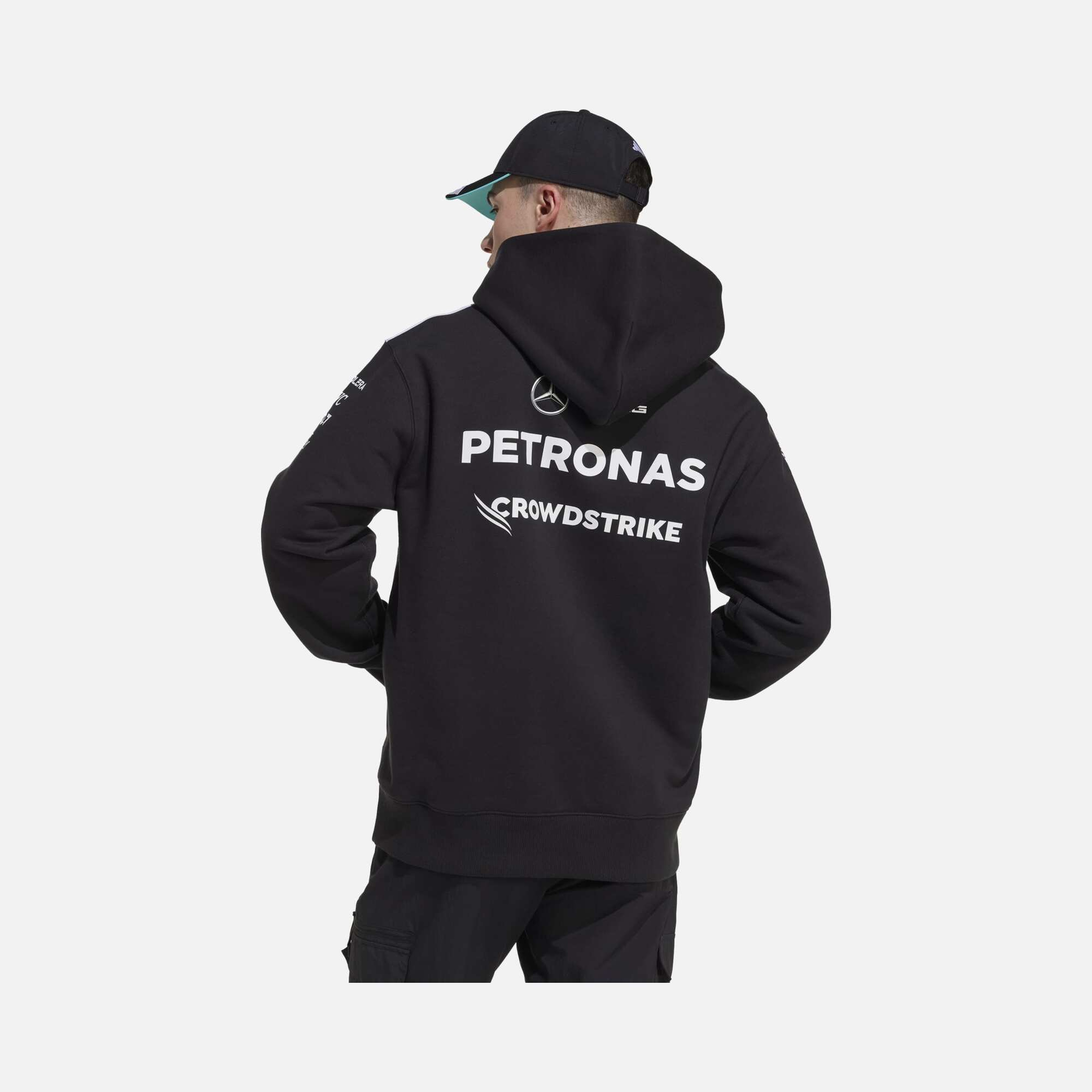 adidas Mercedes Tm Hoodie Kapüşonlu Erkek Sweatshirt
