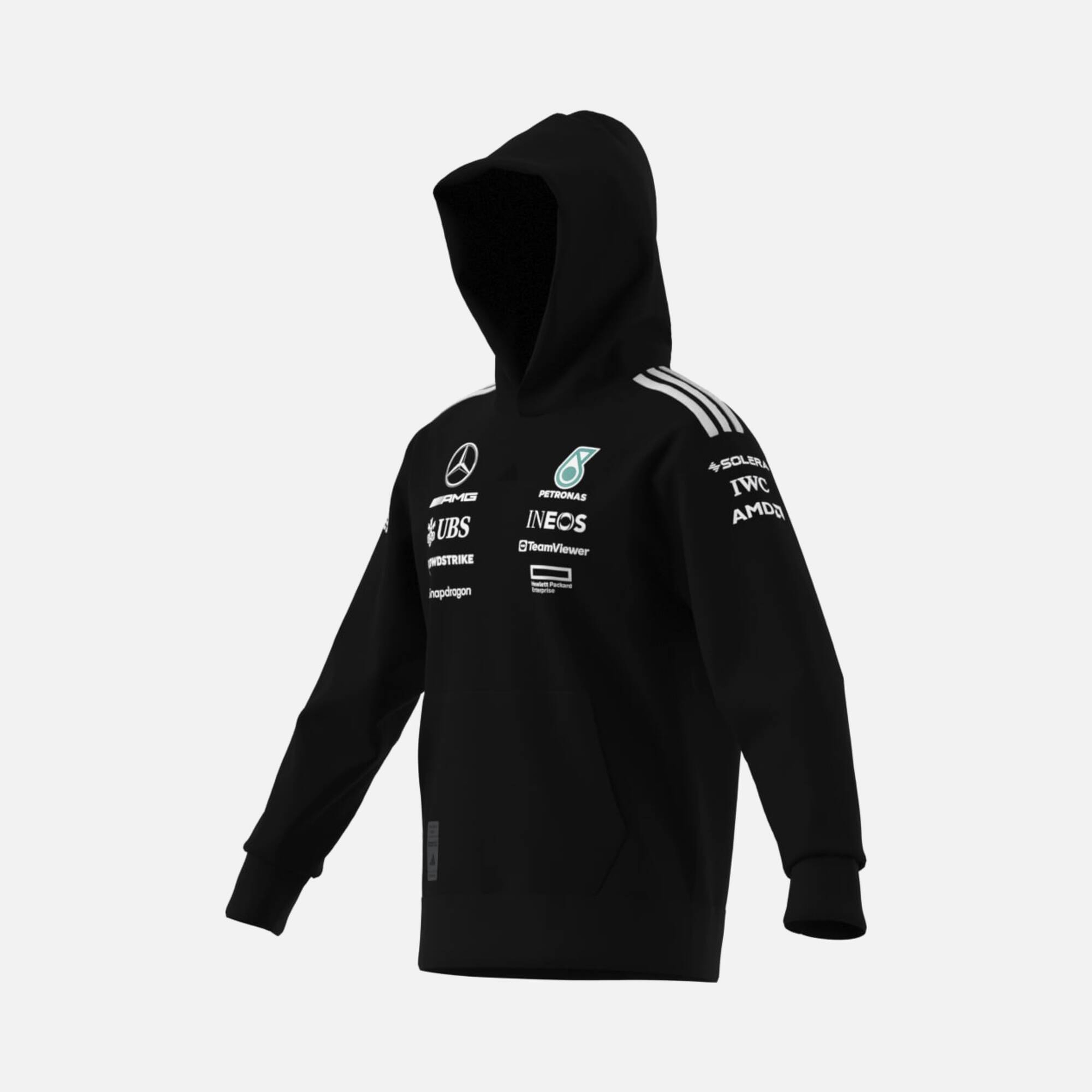 adidas Mercedes Tm Hoodie Kapüşonlu Erkek Sweatshirt