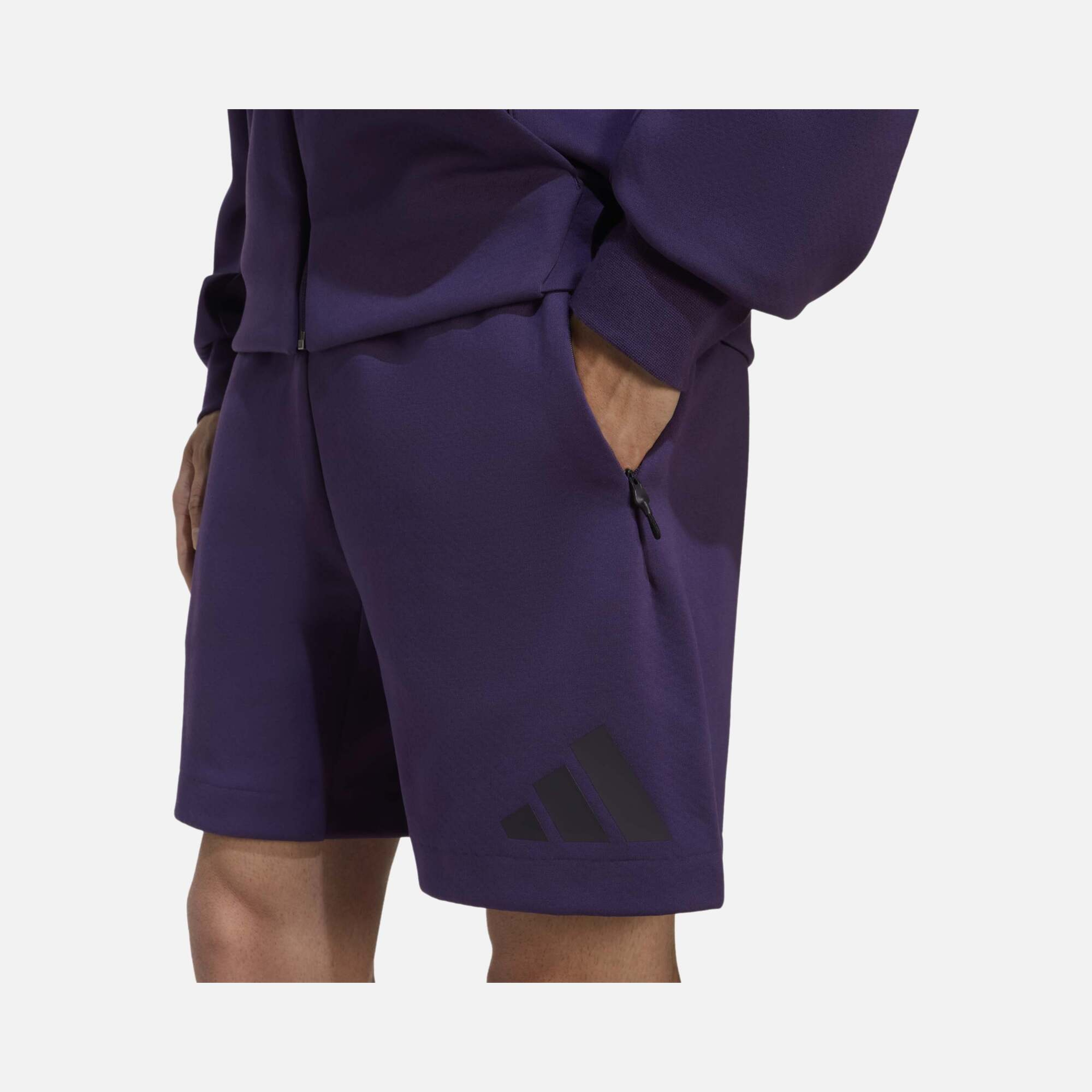 adidas Z.N.E. Sportswear Regular-Fit Mid-Rise Erkek Şort