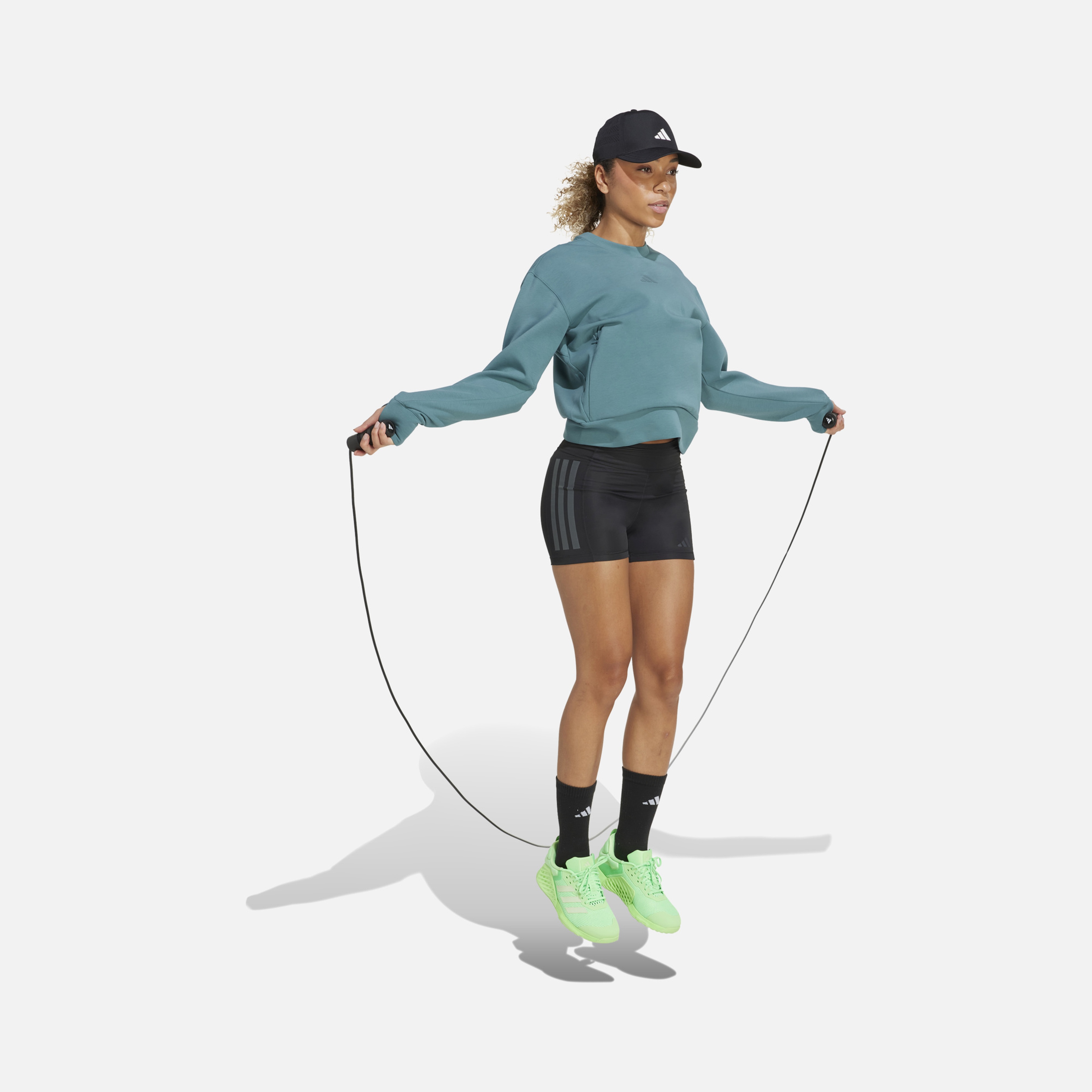 adidas D4 T Knit Crew Kadın Sweatshirt