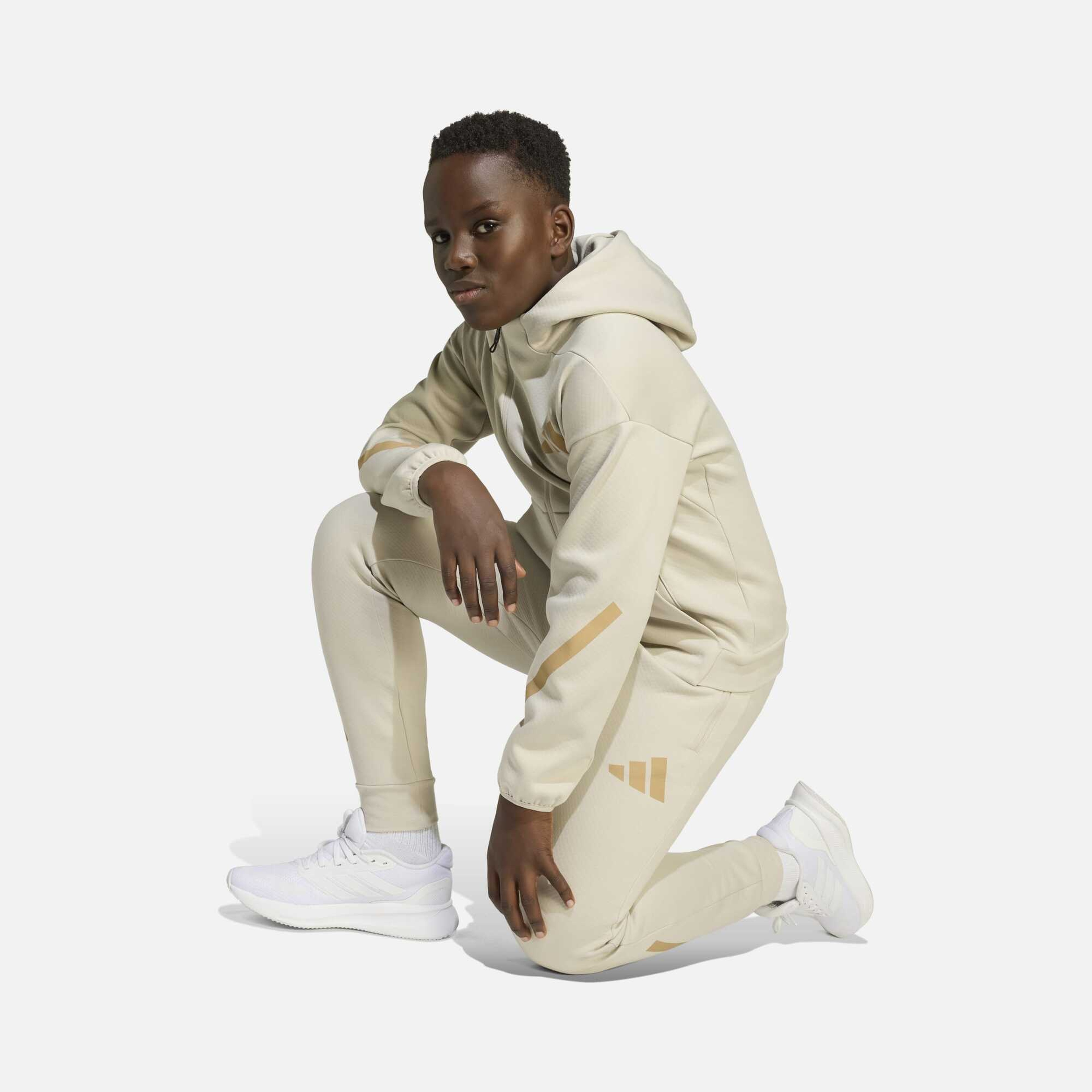 adidas Sportswear Z.N.E. Primeknit Fabric Tapered-Leg Versatile Çocuk Eşofman Altı