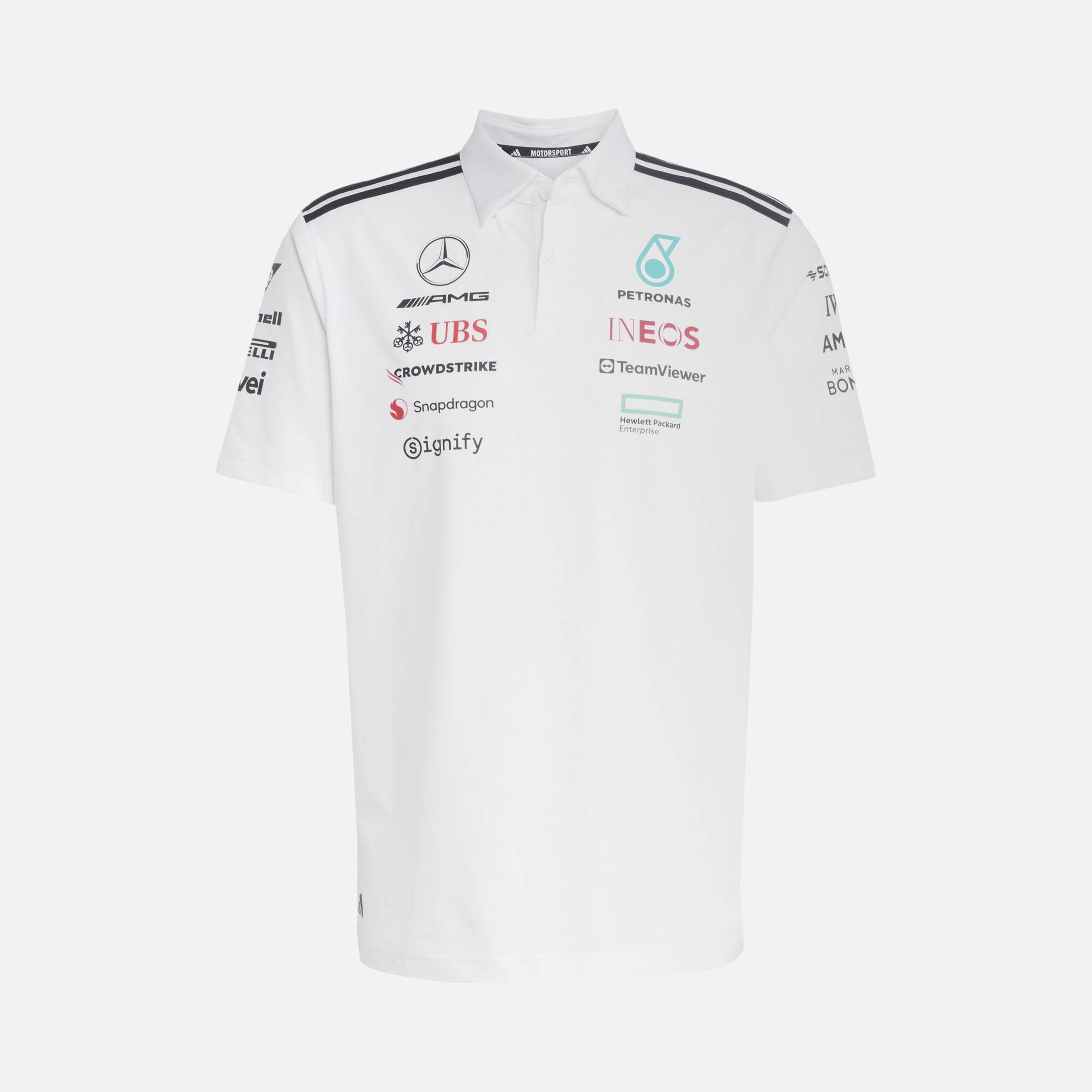 adidas Mercedes FW25 Tm Polo Yaka Erkek Tişört
