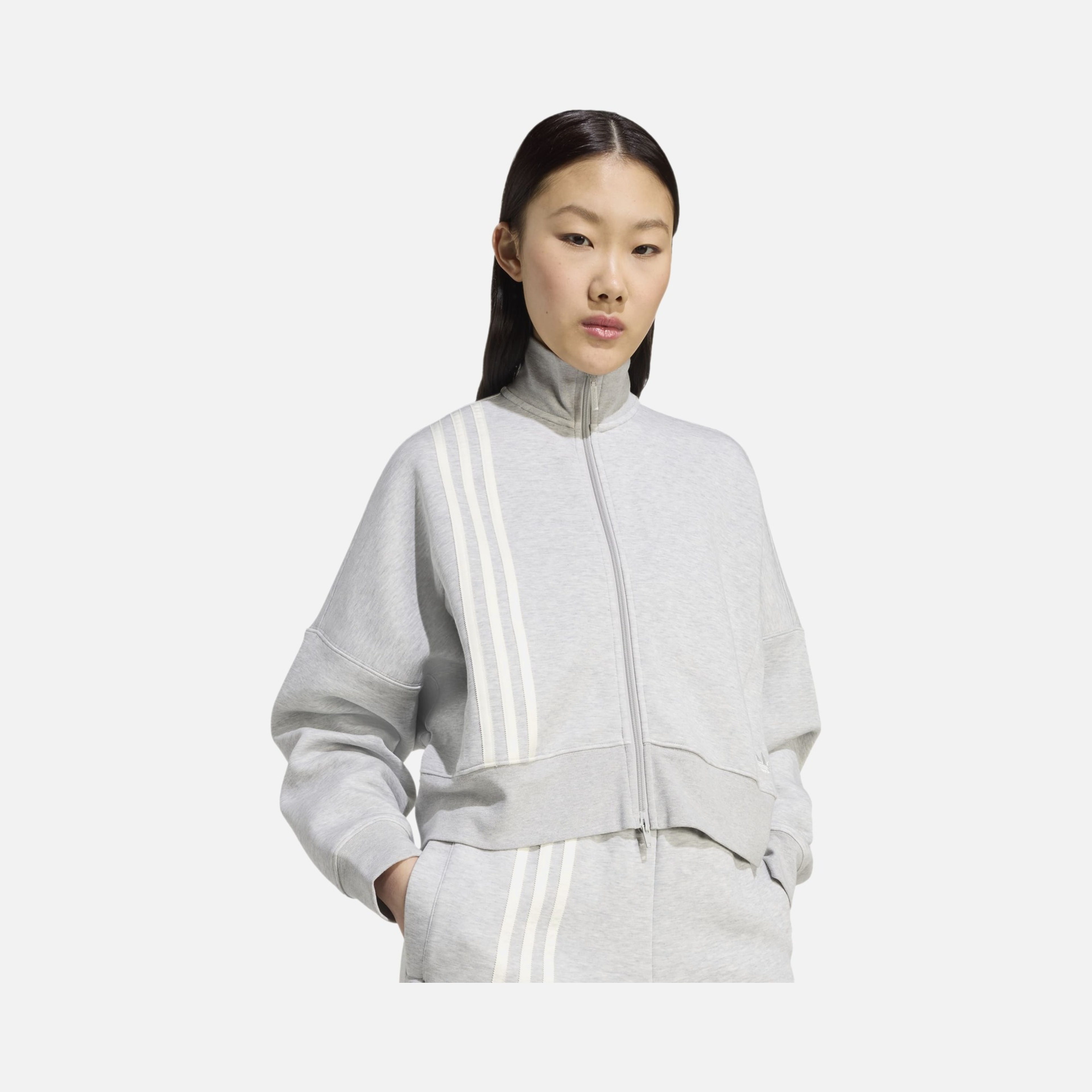 adidas 3 Stripes Zipup Kadın Sweatshirt