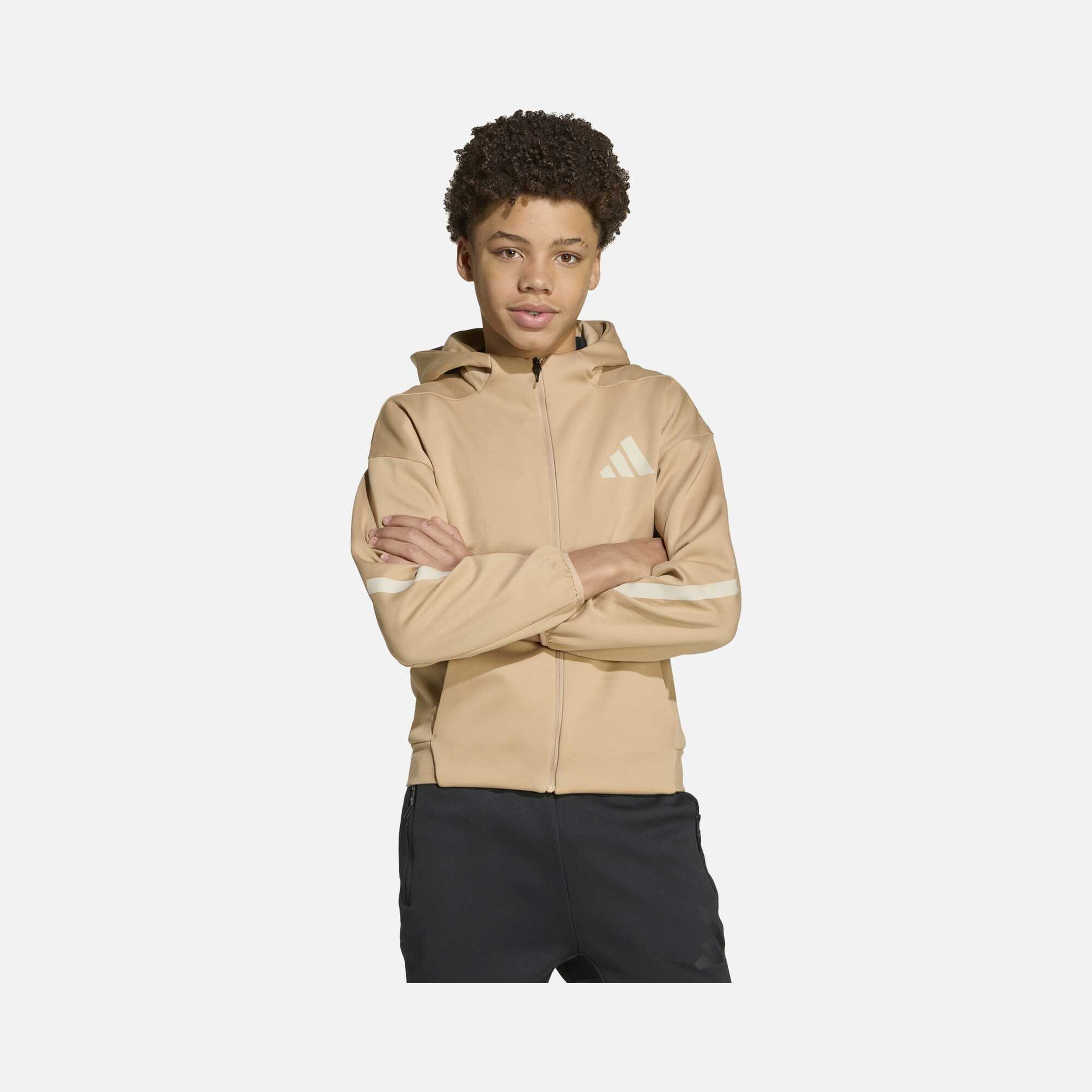 adidas Z.N.E. Sportswear Track Full-Zip Hoodie Çocuk Sweatshirt
