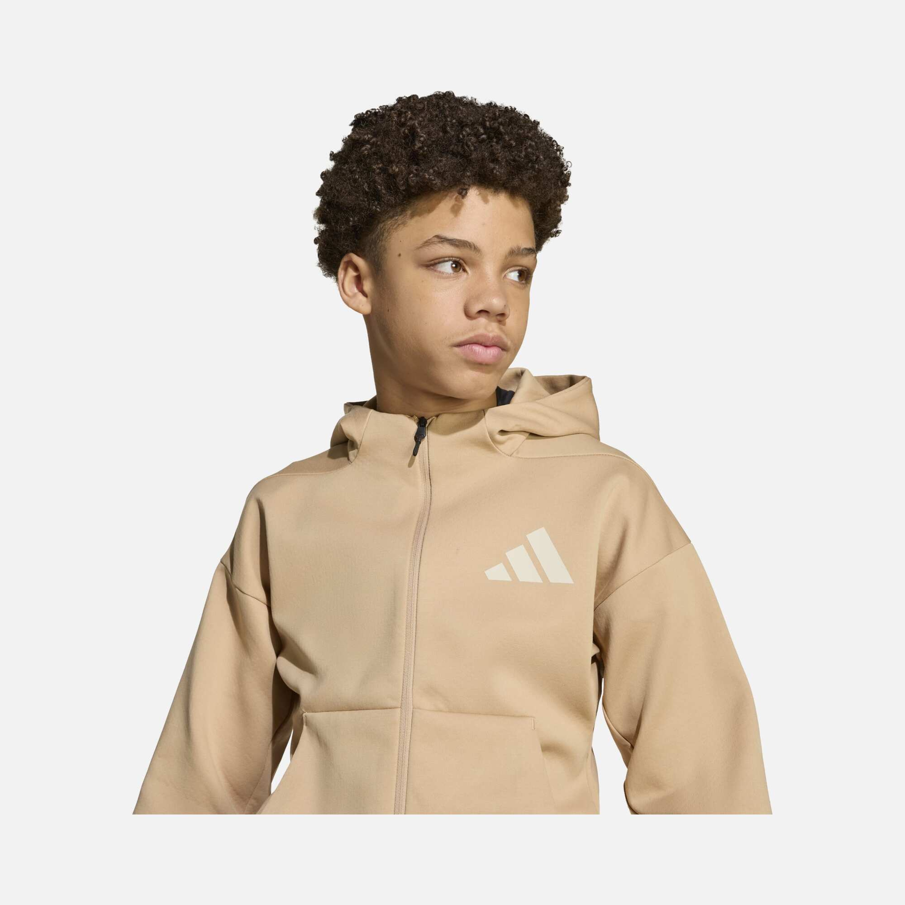 adidas Z.N.E. Sportswear Track Full-Zip Hoodie Çocuk Sweatshirt