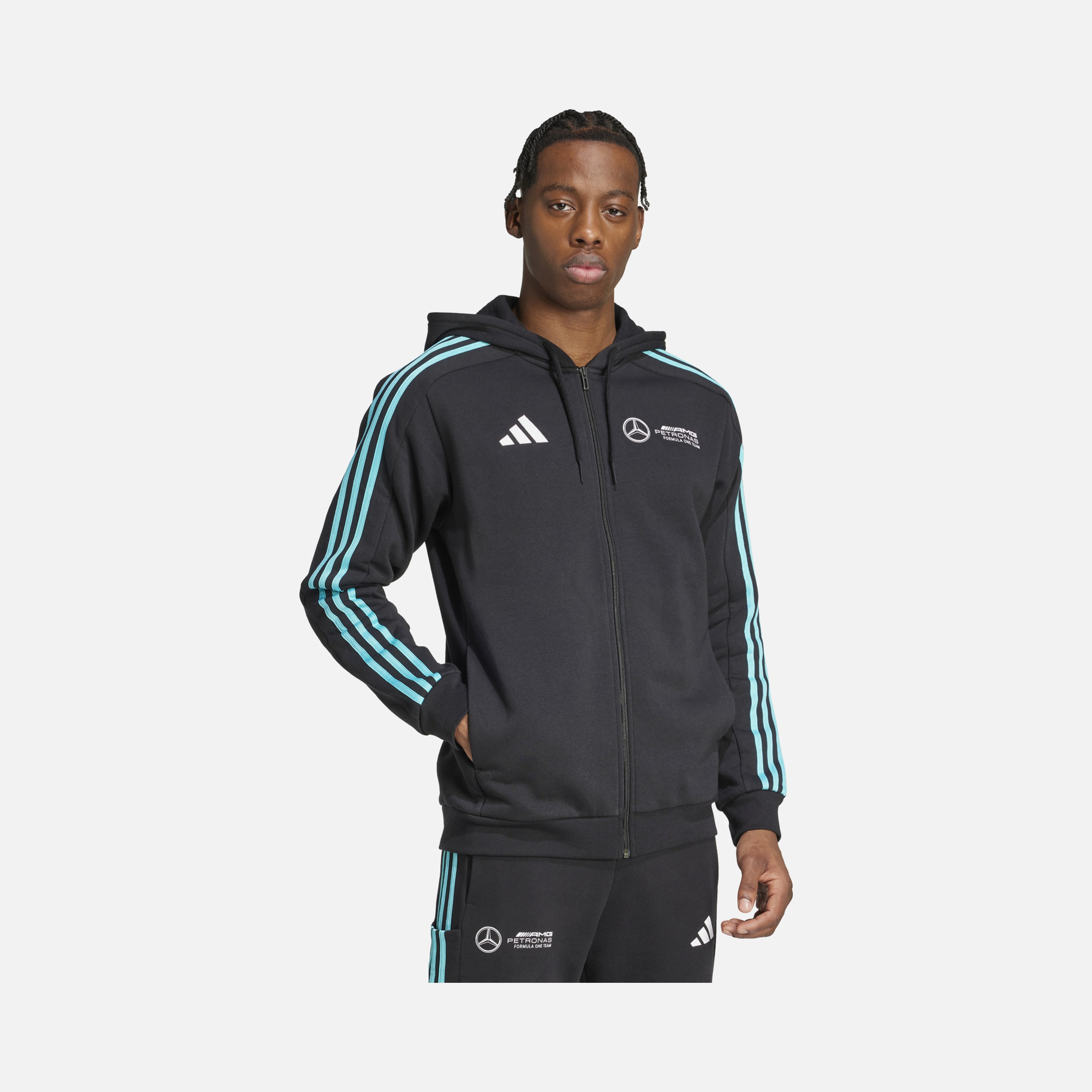 adidas Mercedes Dna Fz Hoodie Erkek Ceket