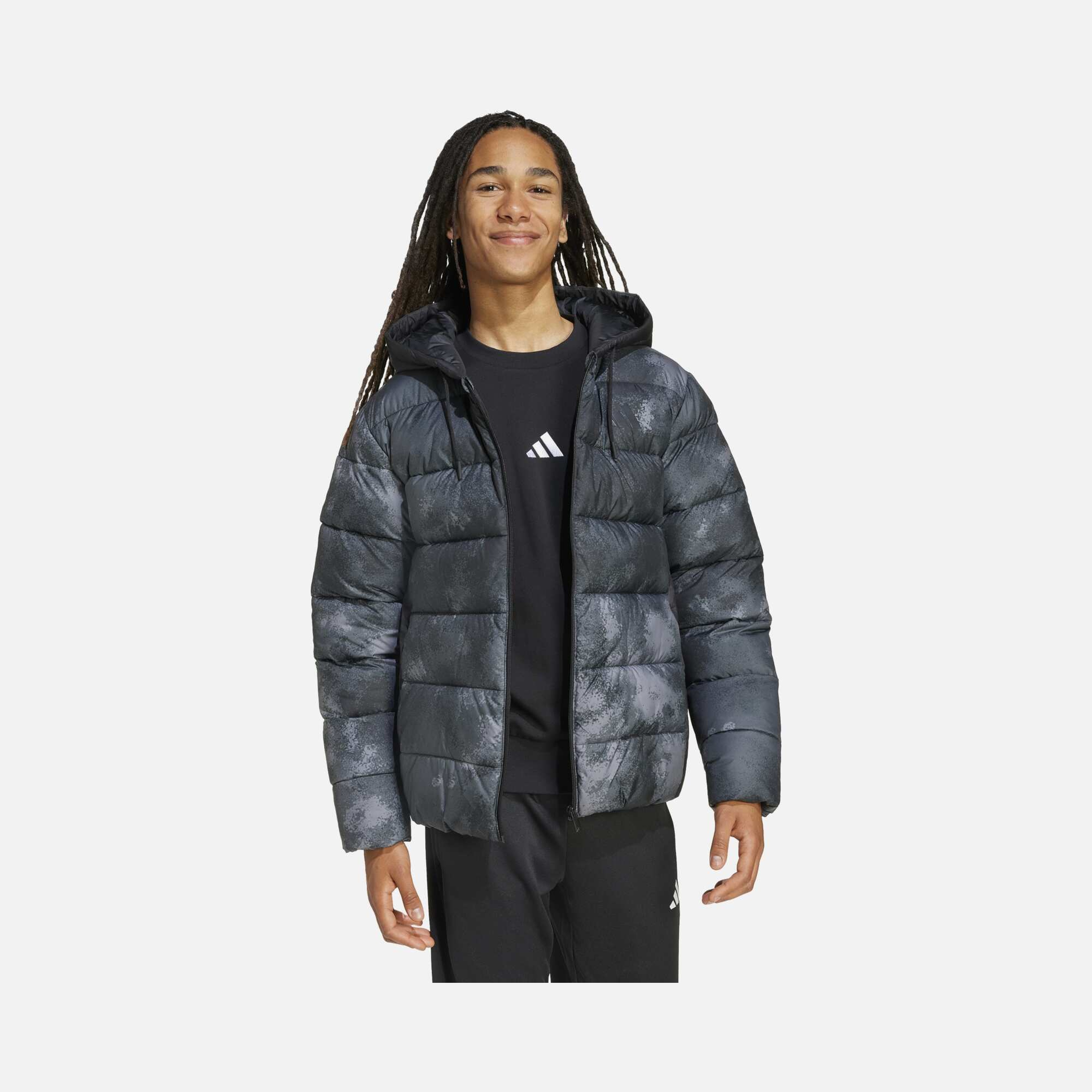 adidas Ess Sd Puf Hd Kapüşonlu Erkek Mont