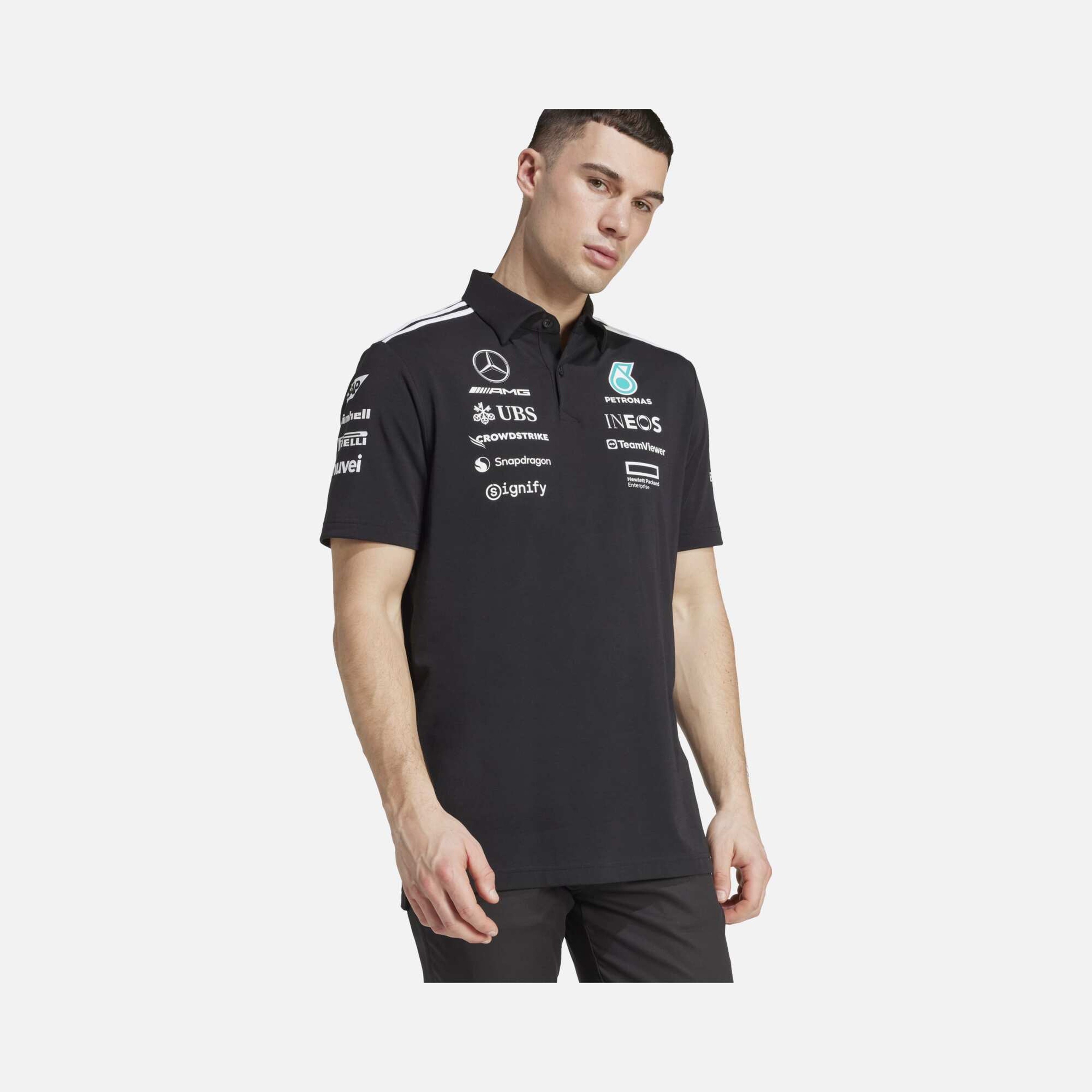 adidas Mercedes Tm Polo Yaka Erkek Tişört