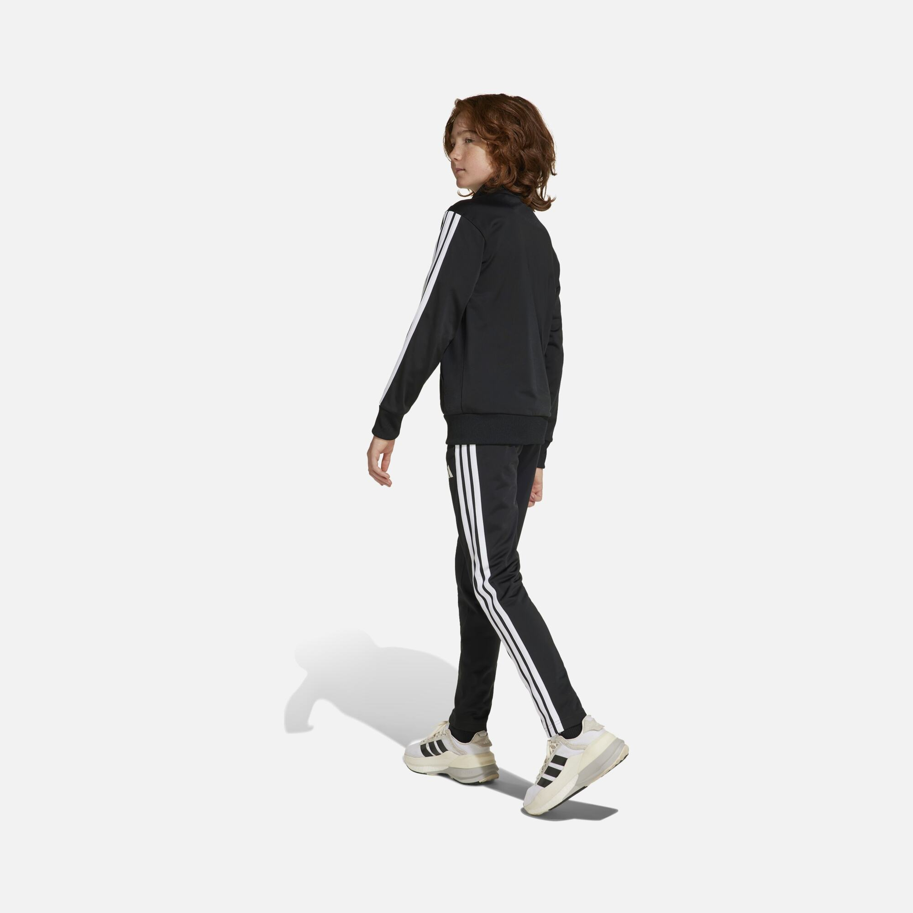 adidas Climacool Sportswear Seasonal Essentials Tiberio 3-Stripes Tricot Regular-Fit Full-Zip Çocuk Eşofman Takımı