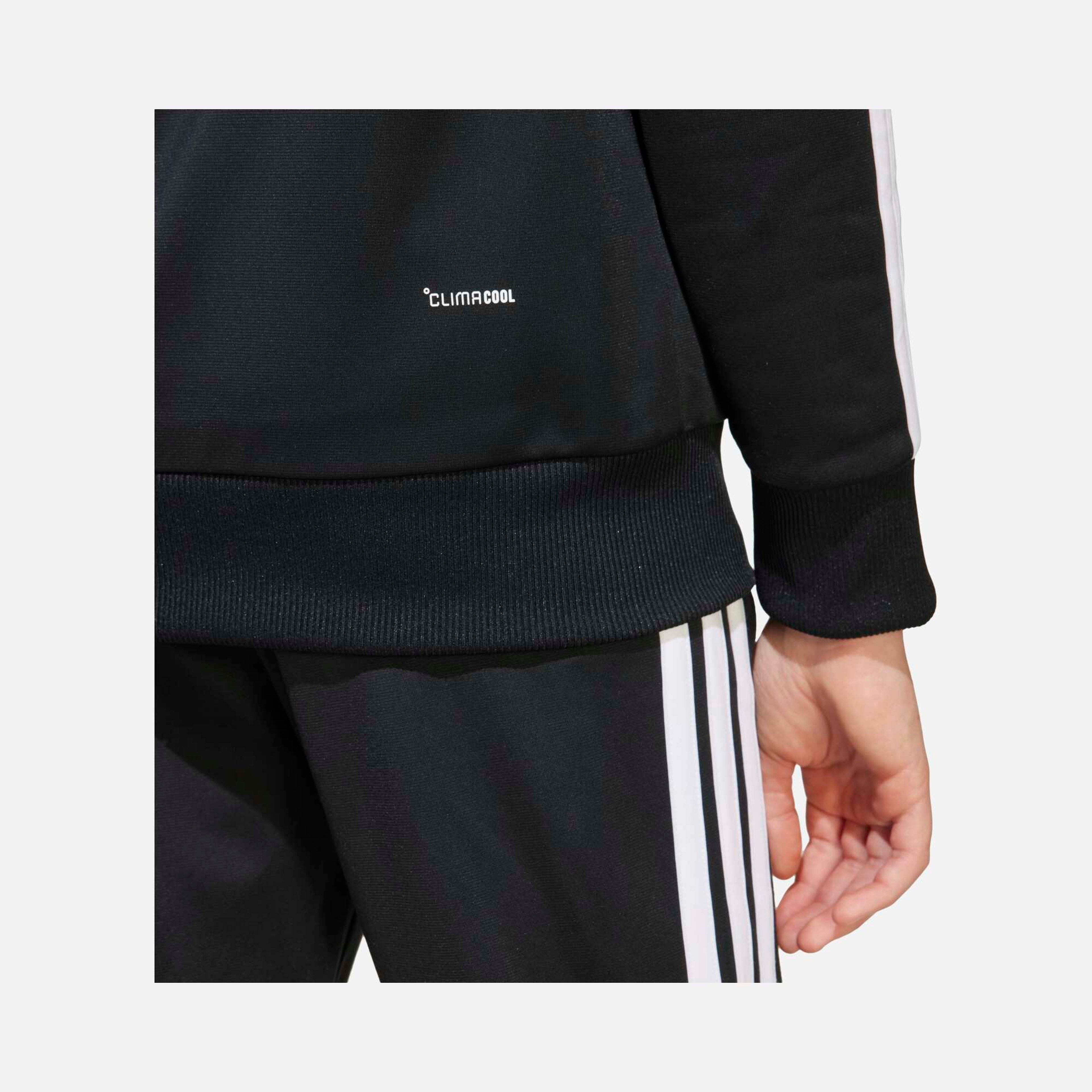 adidas Climacool Sportswear Seasonal Essentials Tiberio 3-Stripes Tricot Regular-Fit Full-Zip Çocuk Eşofman Takımı