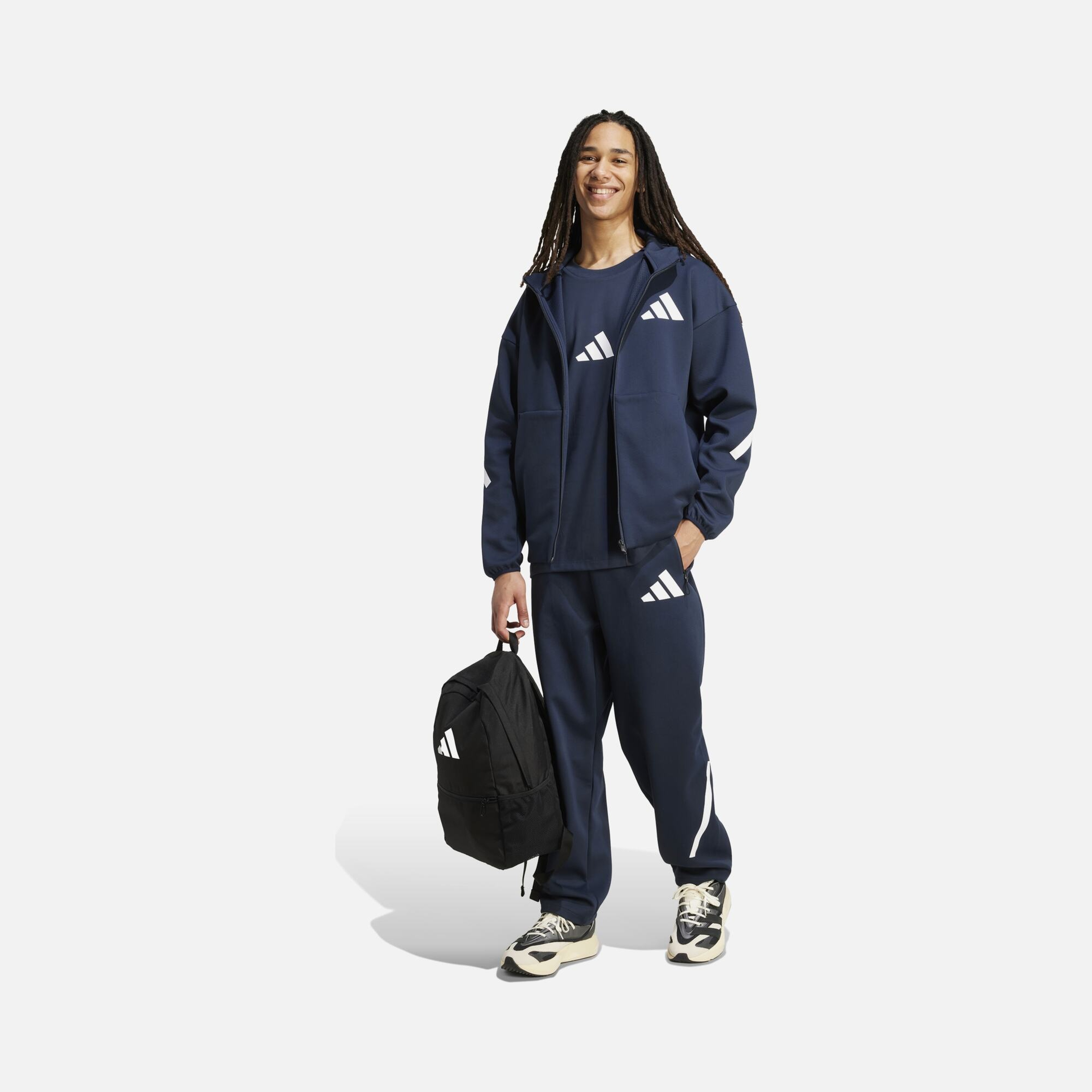 adidas Sportswear Z.N.E. Full-Zip Hooded Erkek Sweatshirt