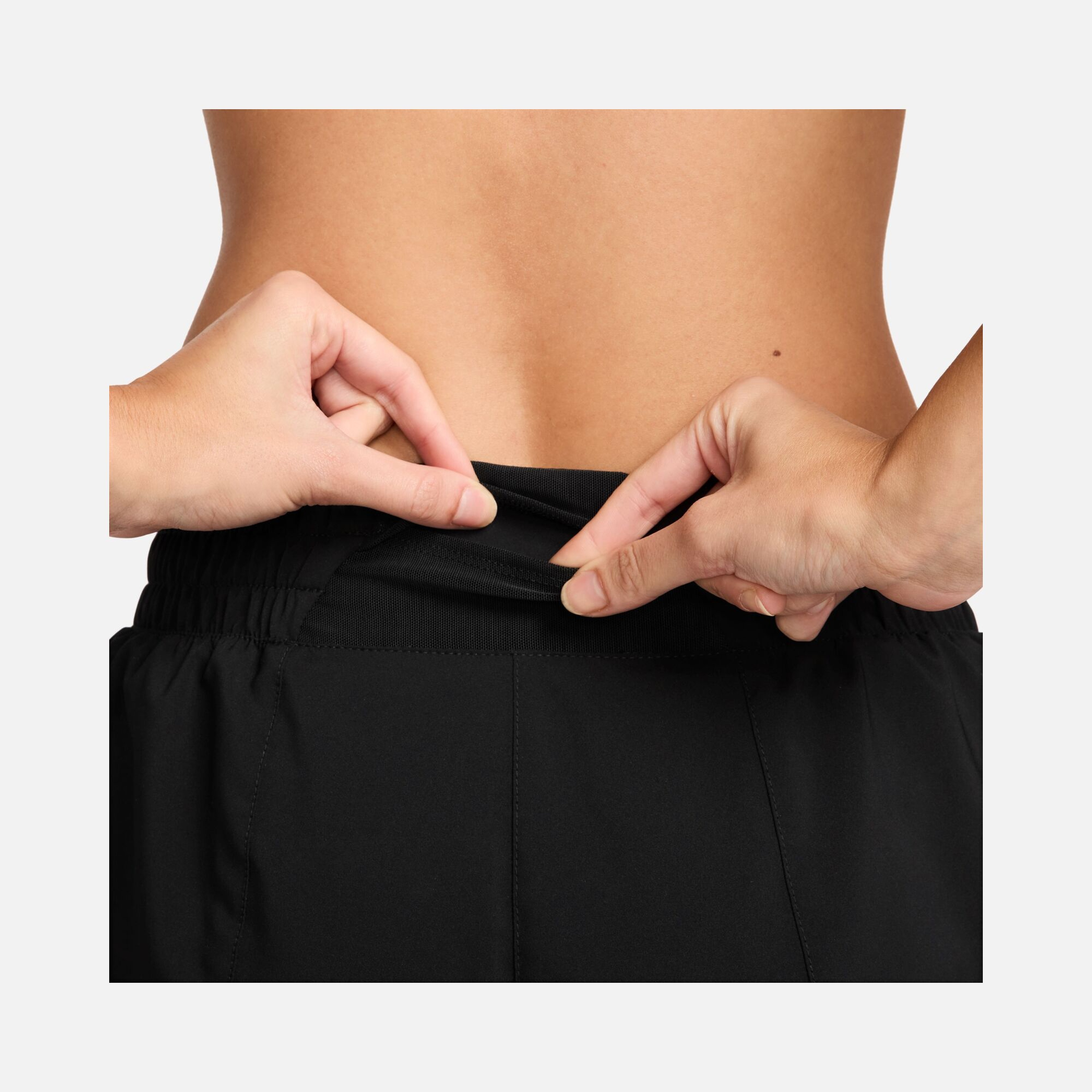 Nike W Nk One Swsh Hbr Df Mr 3 In Br Kadın Şort