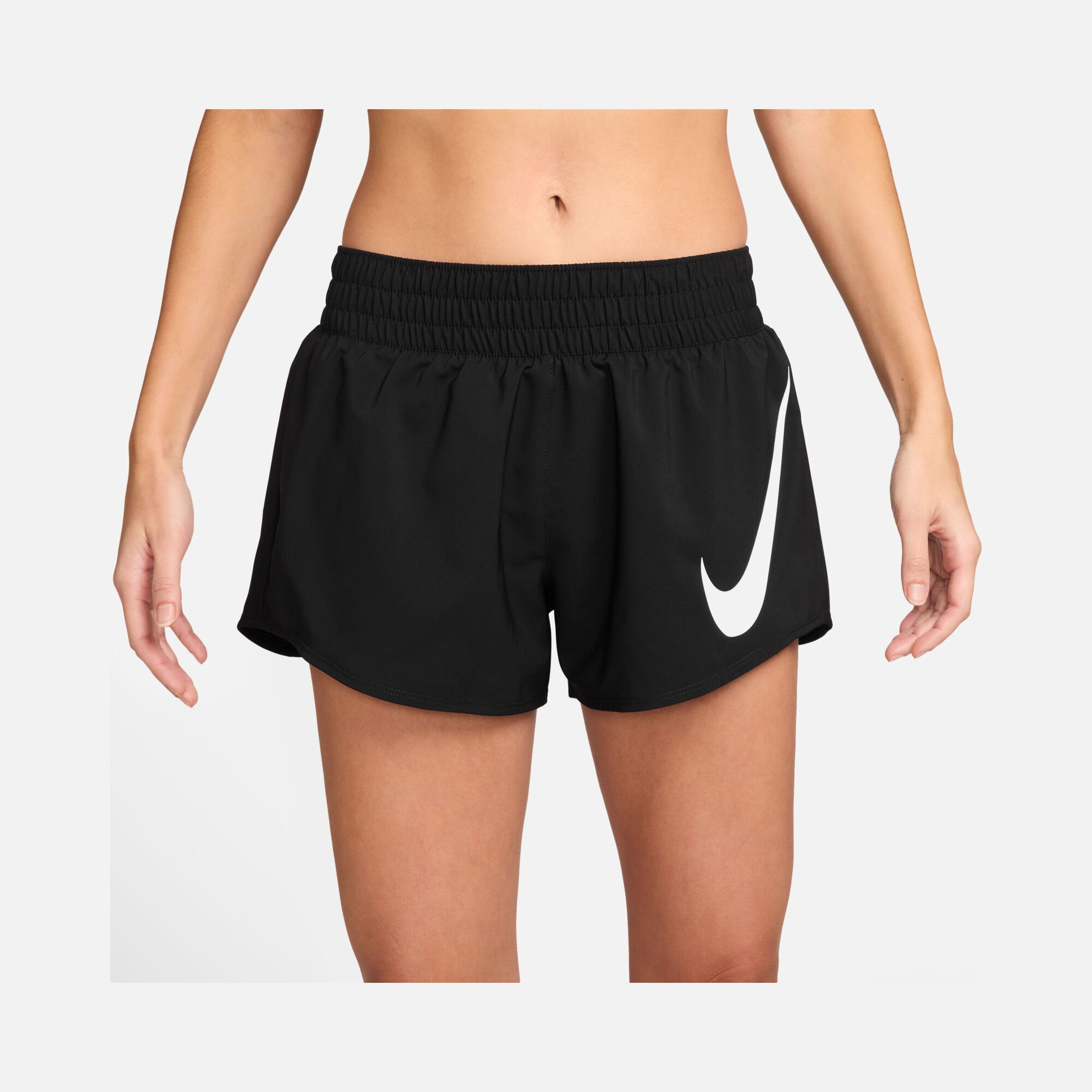 Nike W Nk One Swsh Hbr Df Mr 3 In Br Kadın Şort