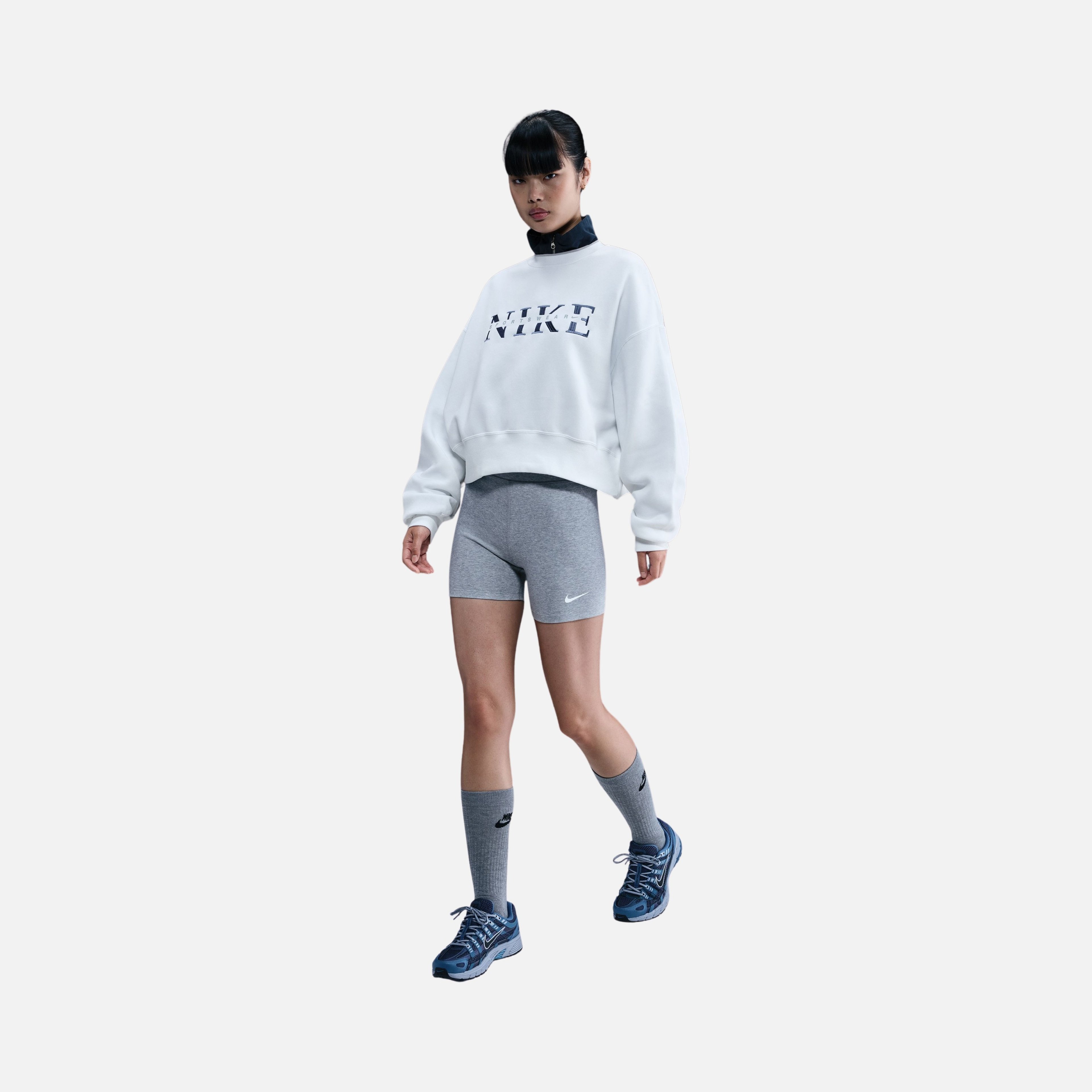 Женский свитшот Nike W Nsw Phoneix Fleece Crew Gls