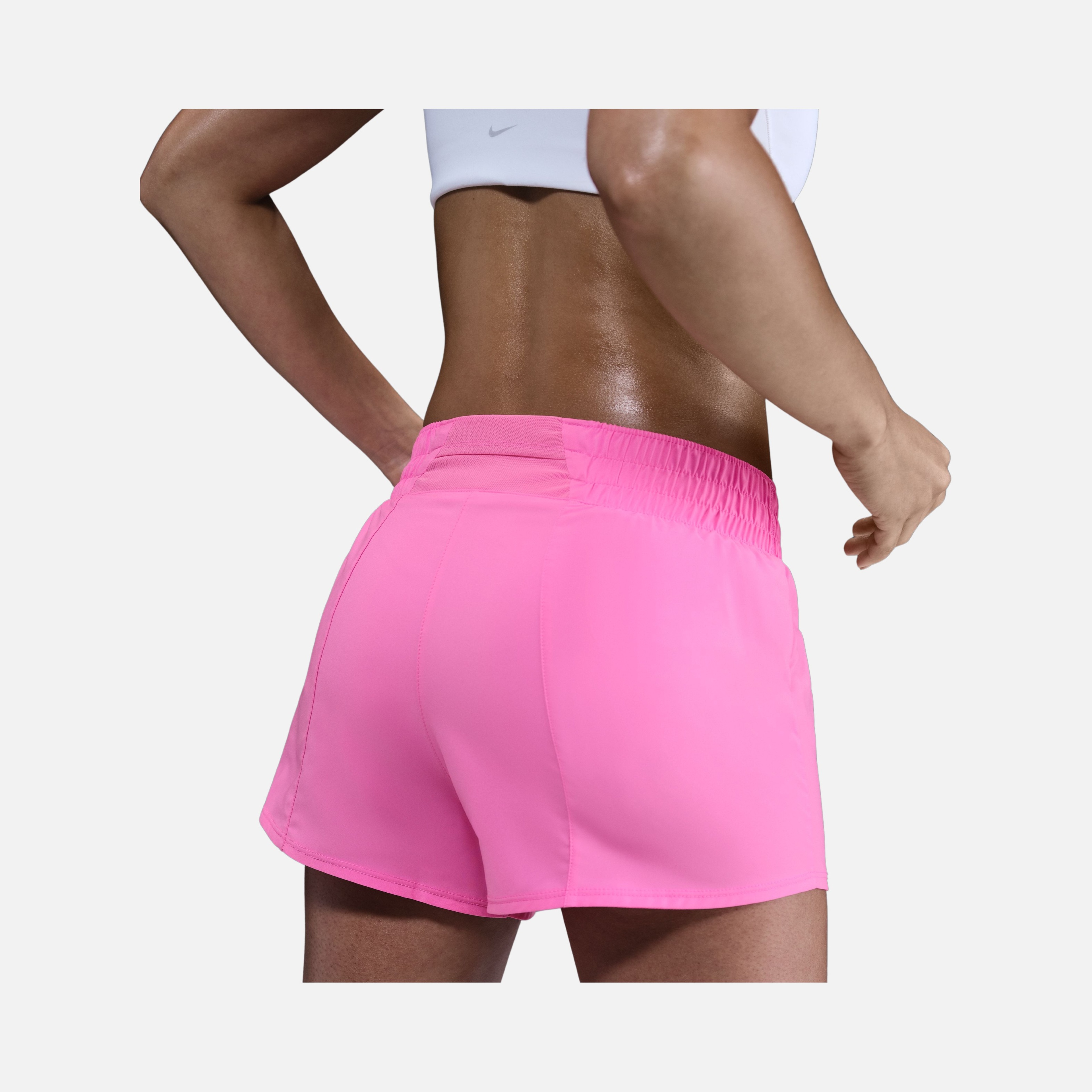 Nike W Nk One Swsh Hbr Df Mr 3 In Br Kadın Şort