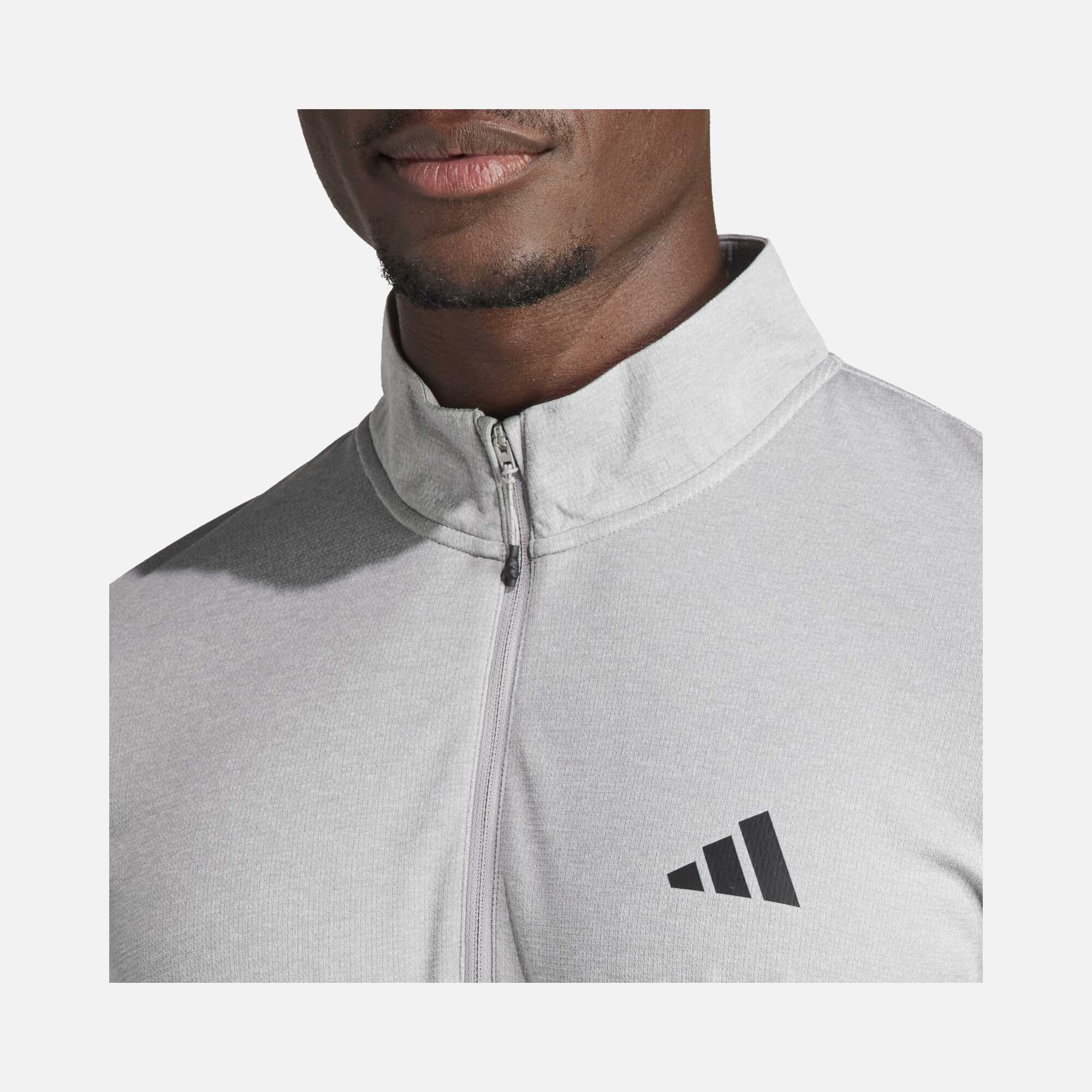 adidas Train Essentials Training Long-Sleeve Full-Zip Erkek Swearshirt