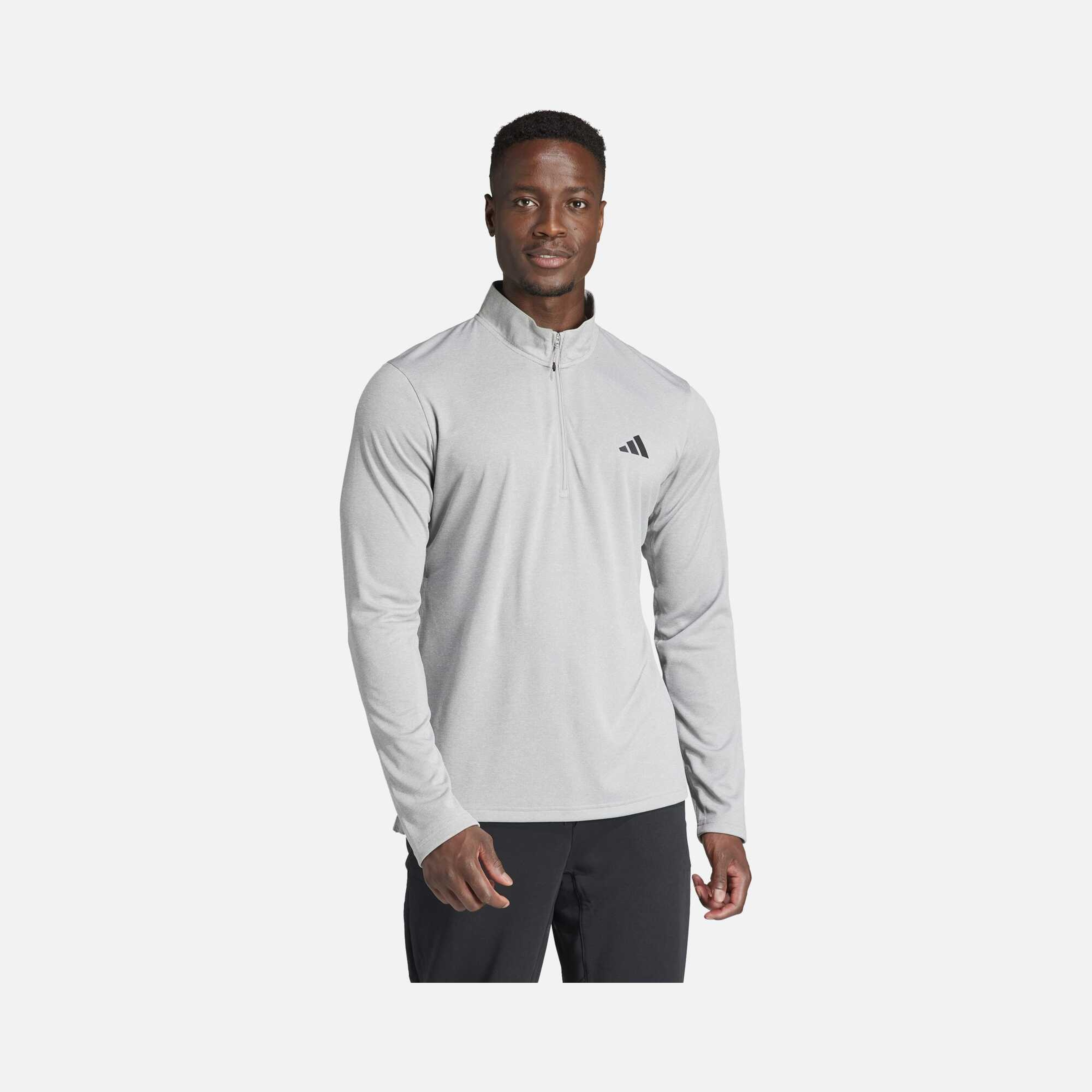 adidas Train Essentials Training Long-Sleeve Full-Zip Erkek Swearshirt