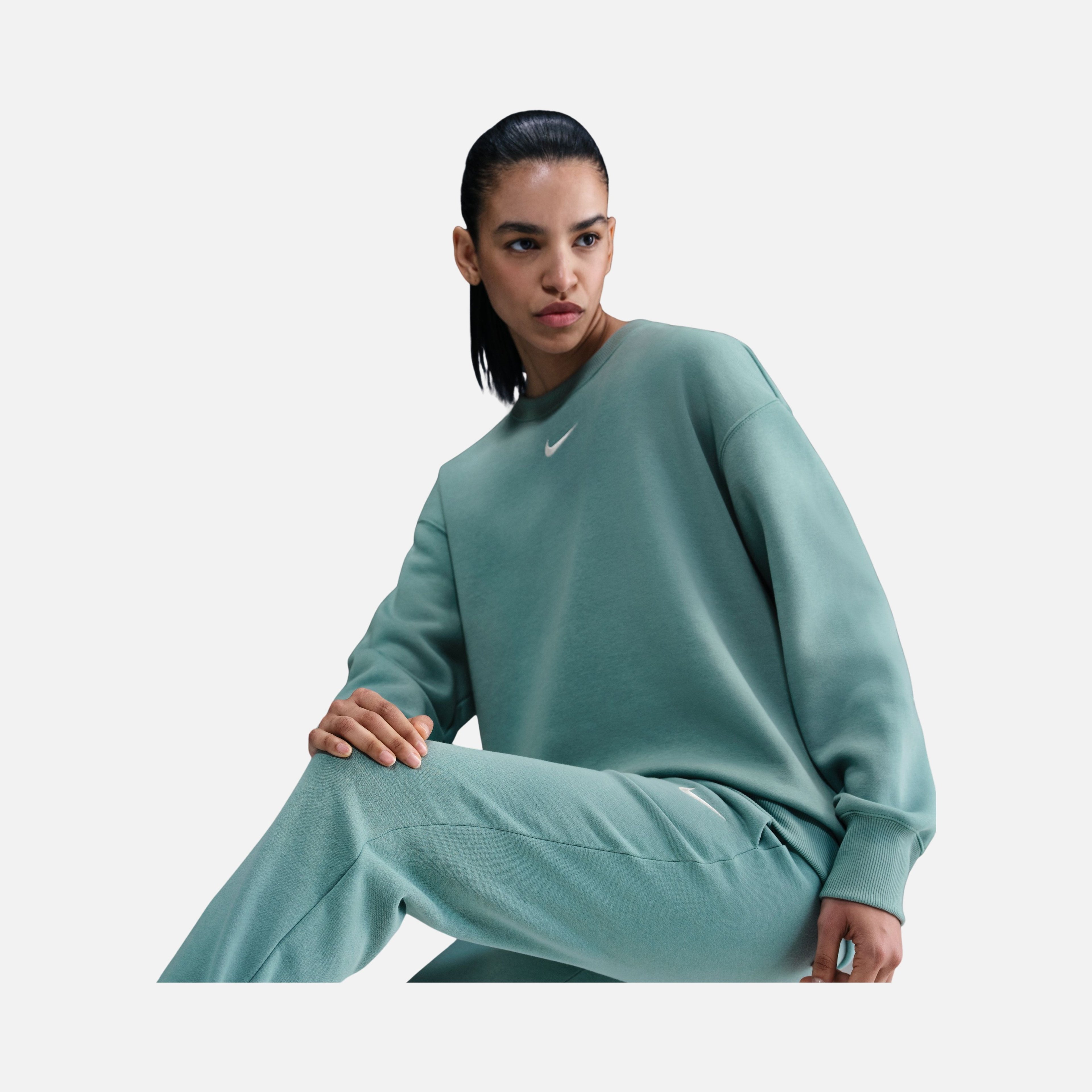 Nike Sportswear Phoenix Fleece Mid-Rise Kadın Eşofman Altı