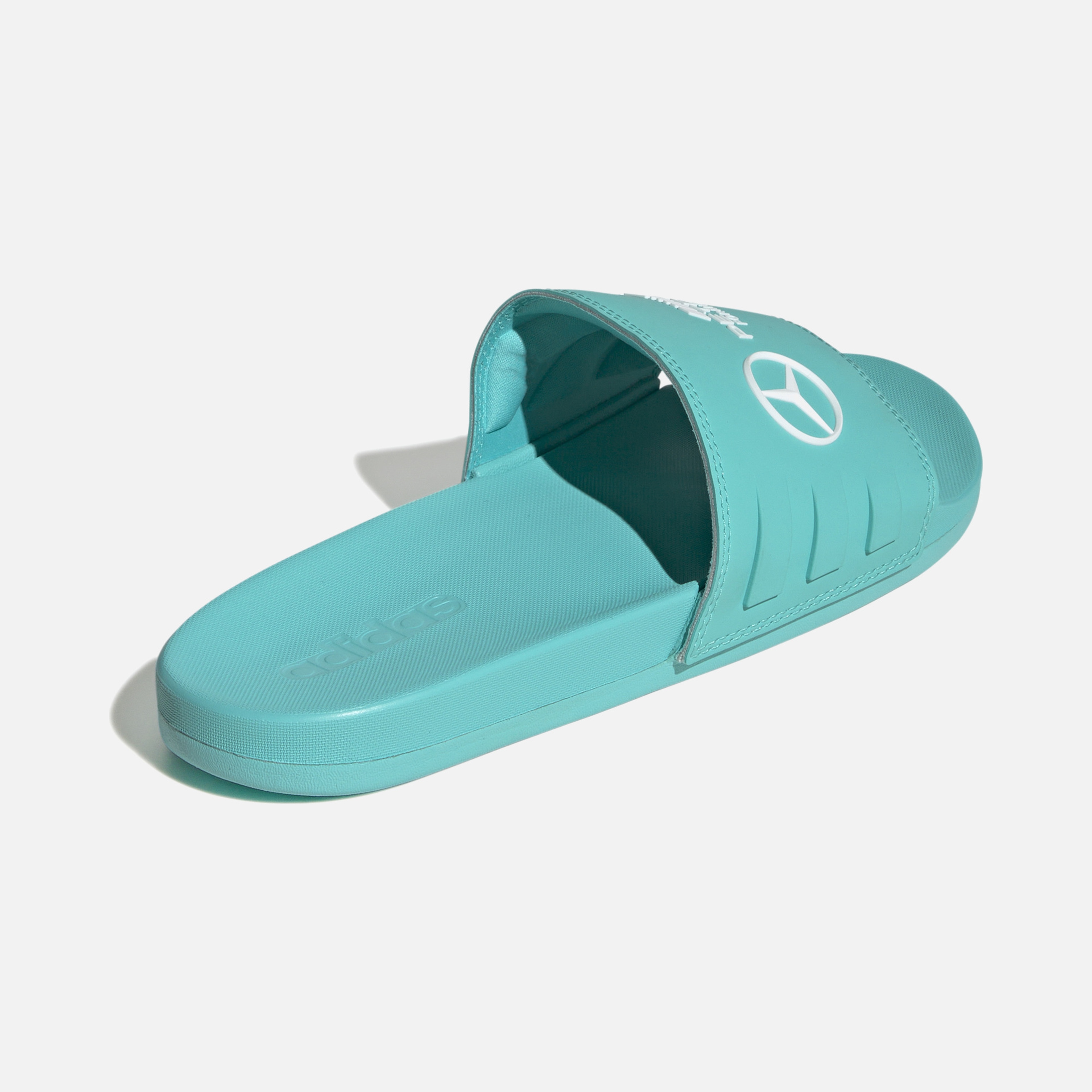 adidas Adilette Comfort Flip-Flop ''Mercedes - AMG Petronas Formula 1 Team Branding'' Erkek Terlik