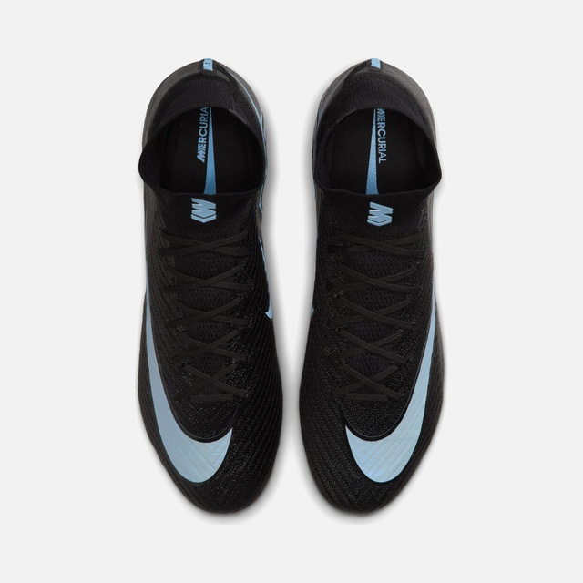 Nike Siyah Nike Mercurial Zoom Superfly 10 Elite FG Erkek Krampon